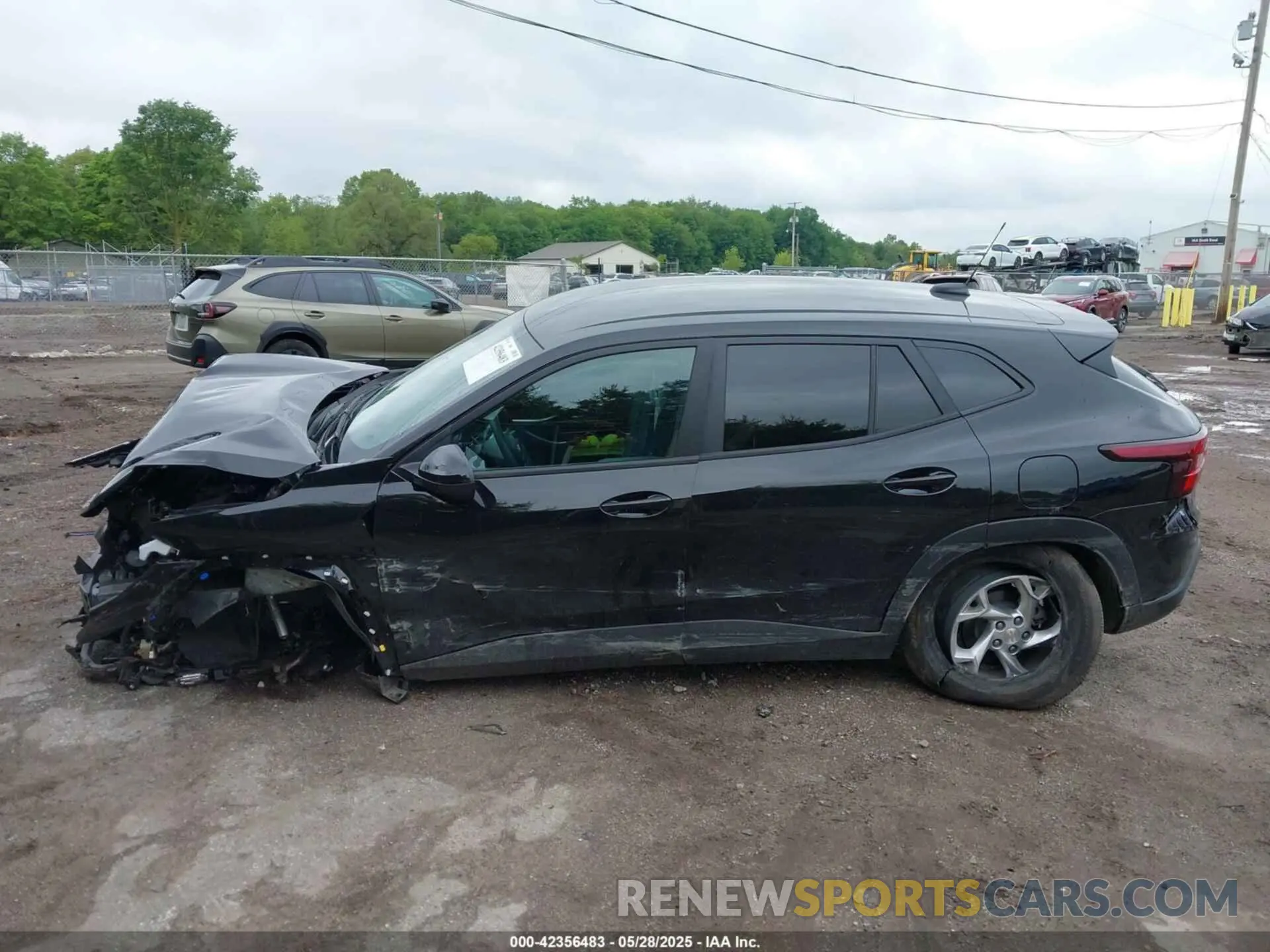 14 Photograph of a damaged car KL77LFEP6SC193252 CHEVROLET TRAX 2025