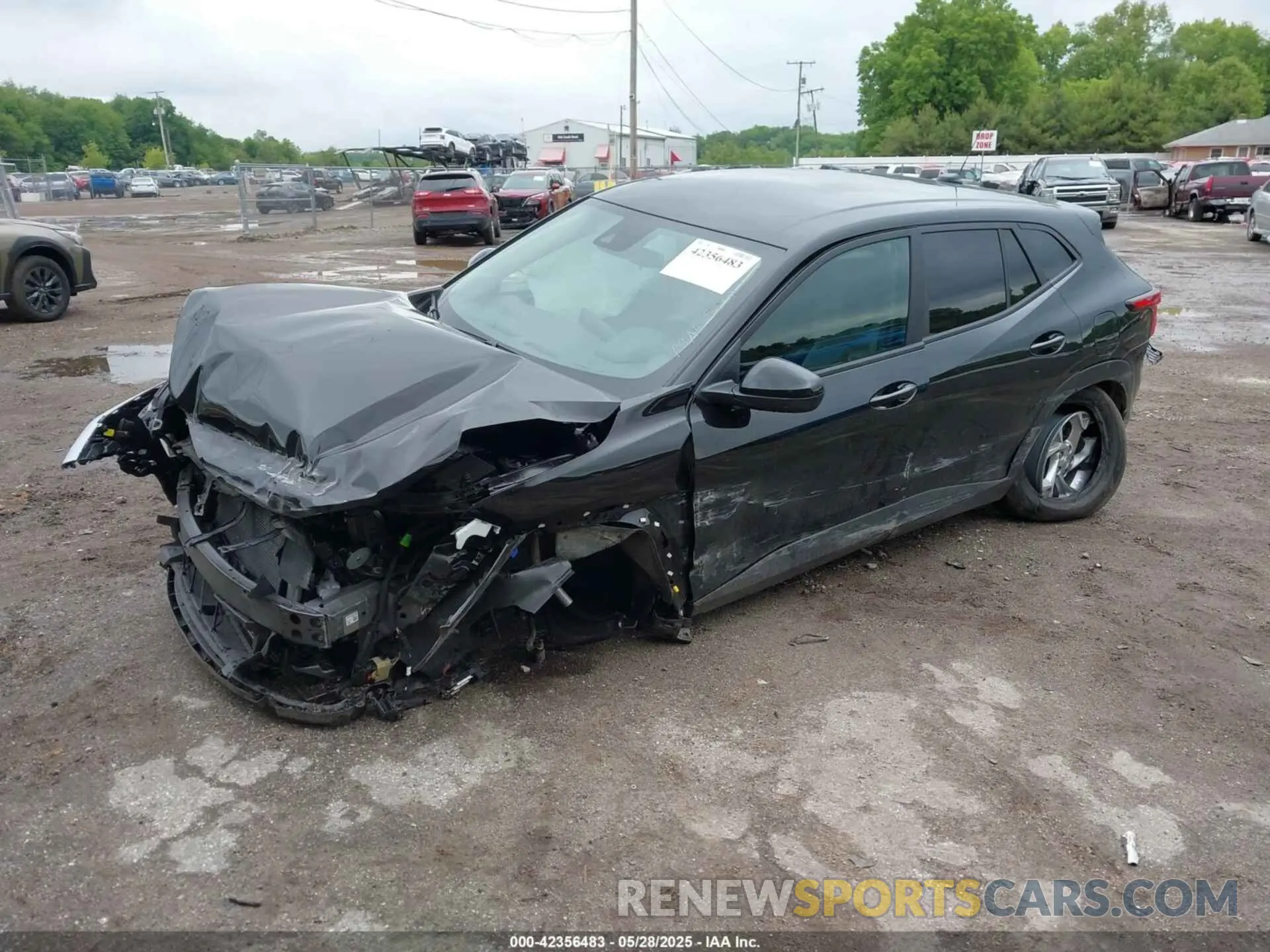 2 Photograph of a damaged car KL77LFEP6SC193252 CHEVROLET TRAX 2025