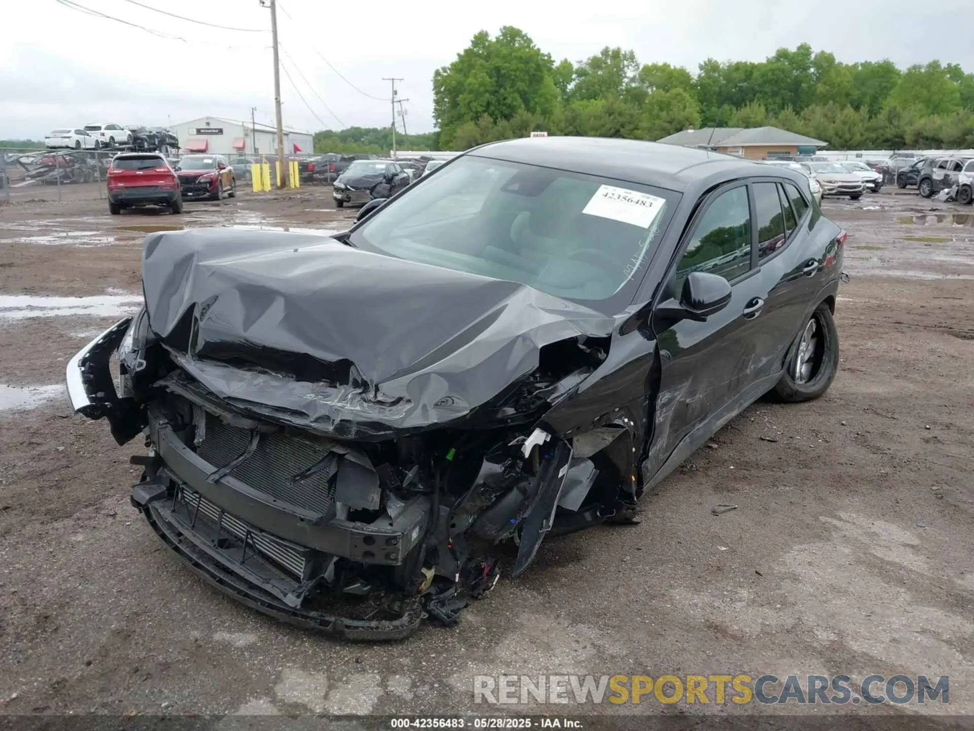 6 Photograph of a damaged car KL77LFEP6SC193252 CHEVROLET TRAX 2025
