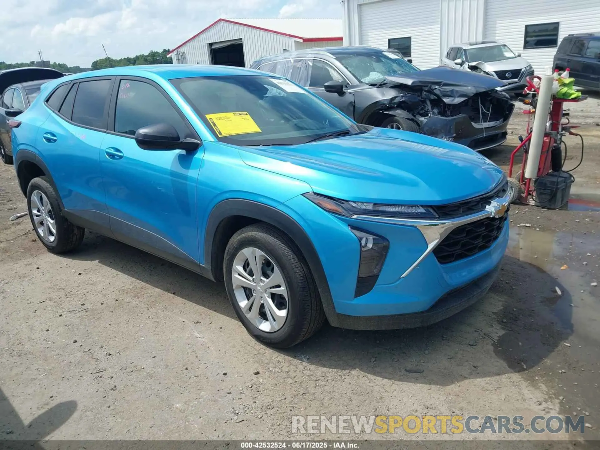 1 Photograph of a damaged car KL77LFEP7SC056806 CHEVROLET TRAX 2025