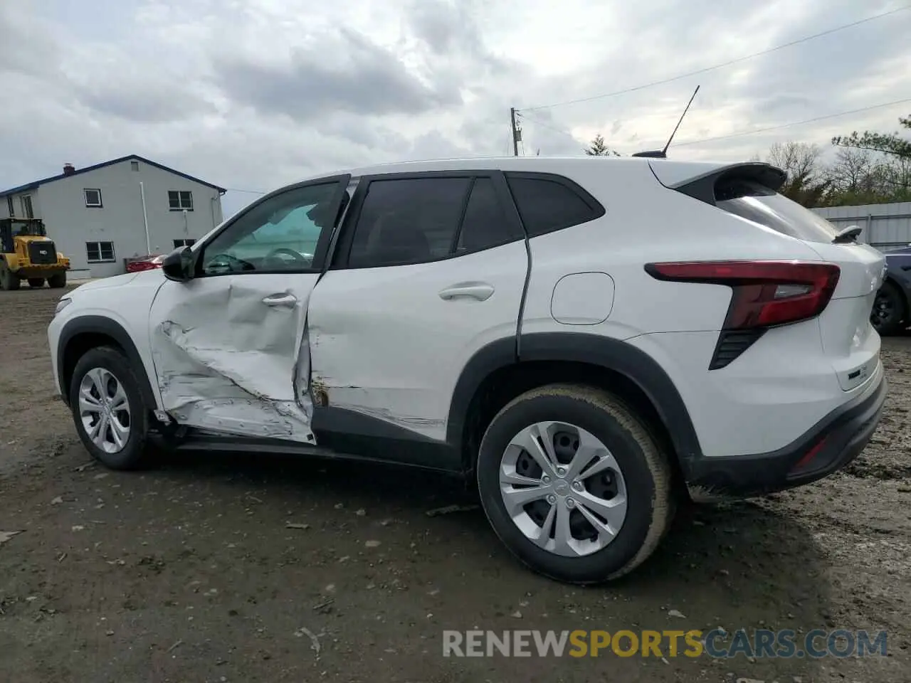 2 Photograph of a damaged car KL77LFEP8SC021496 CHEVROLET TRAX 2025
