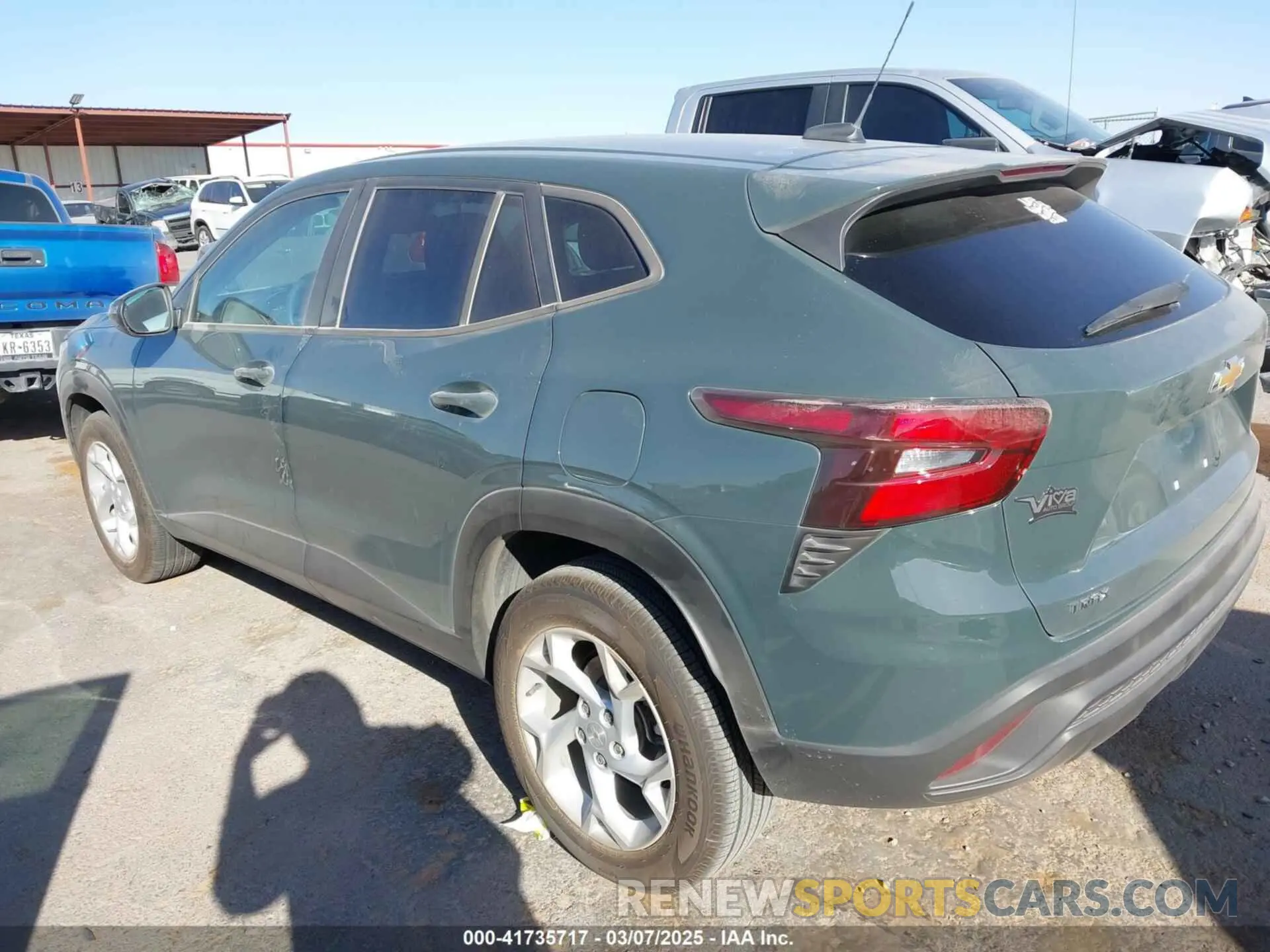 14 Photograph of a damaged car KL77LFEP8SC066146 CHEVROLET TRAX 2025