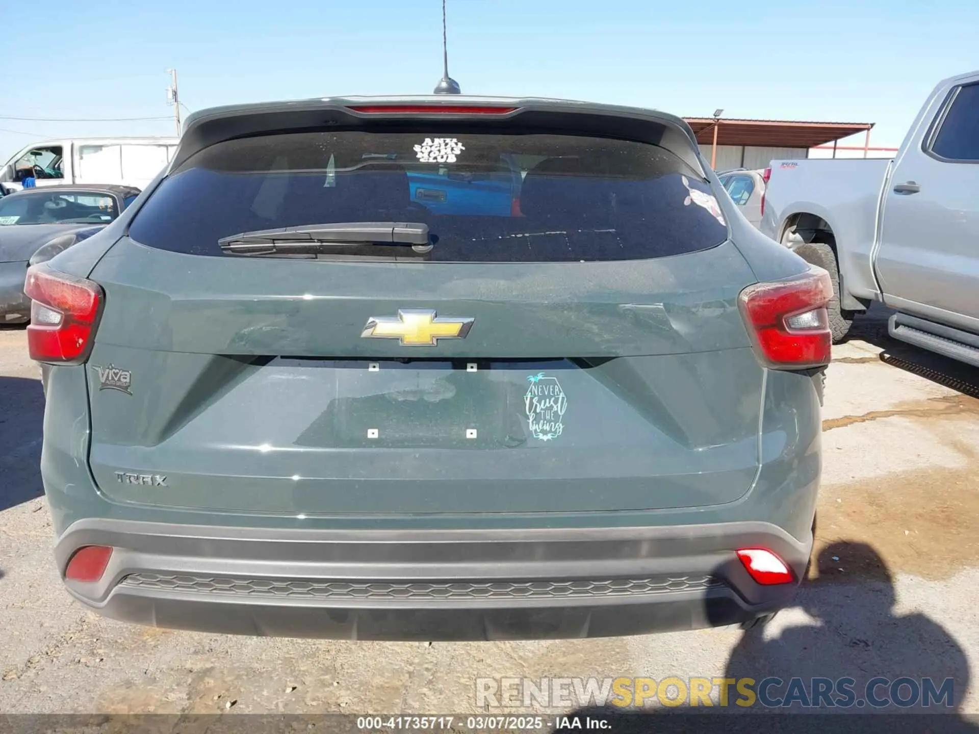 16 Photograph of a damaged car KL77LFEP8SC066146 CHEVROLET TRAX 2025