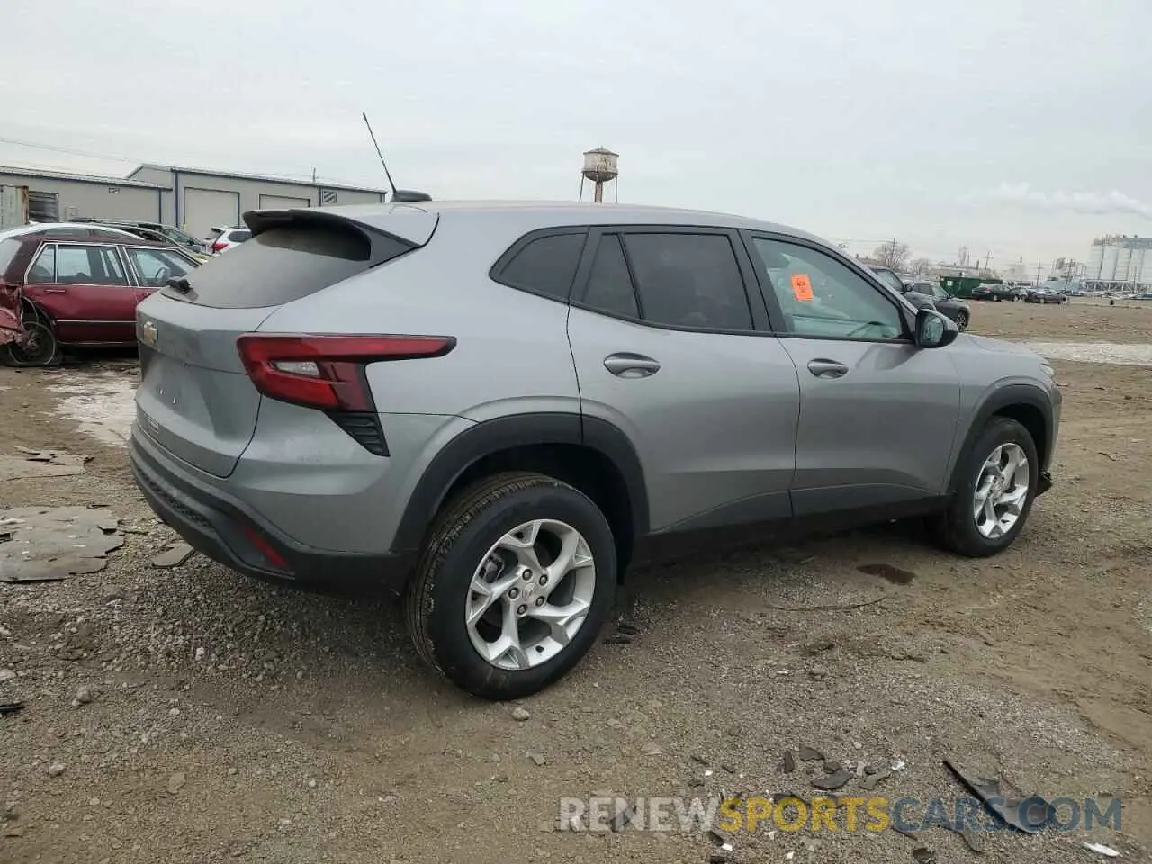 3 Photograph of a damaged car KL77LFEP8SC149835 CHEVROLET TRAX 2025