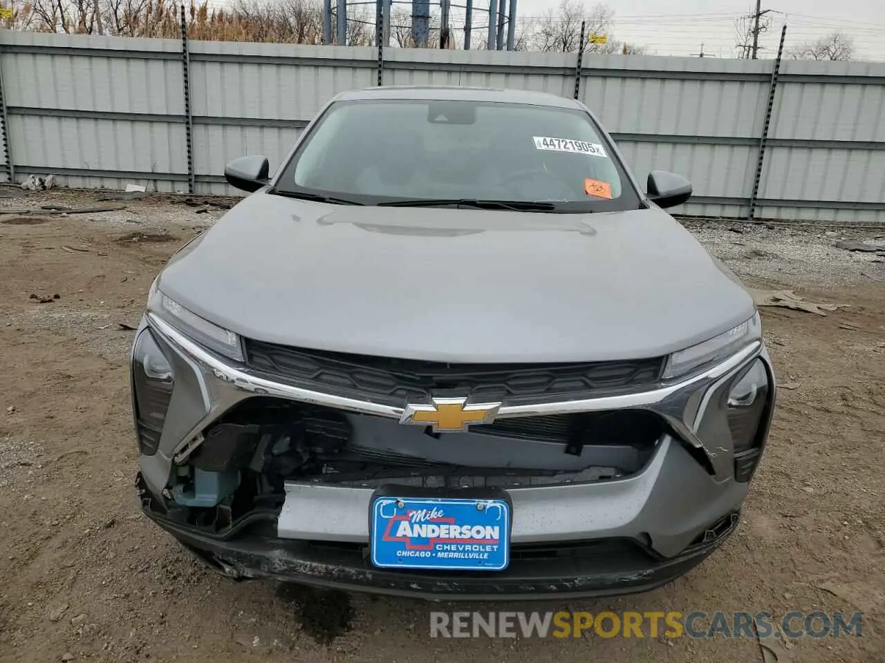 5 Photograph of a damaged car KL77LFEP8SC149835 CHEVROLET TRAX 2025