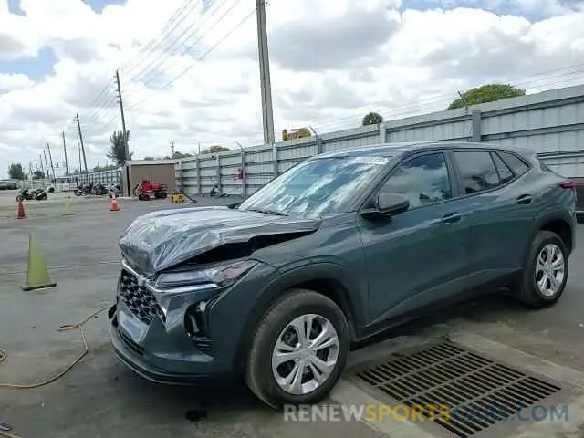 14 Photograph of a damaged car KL77LFEP8SC219799 CHEVROLET TRAX 2025