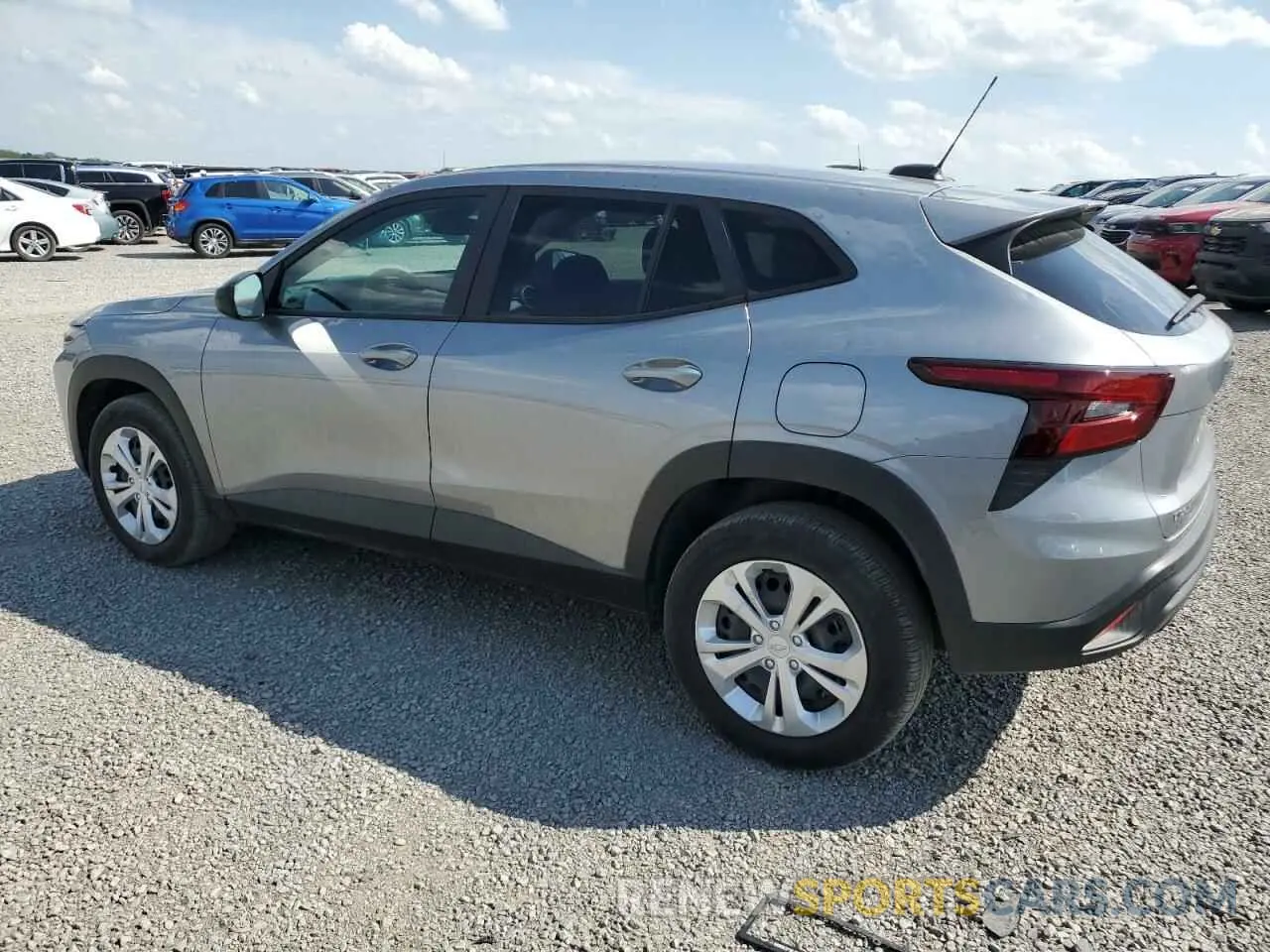 2 Photograph of a damaged car KL77LFEP9SC062316 CHEVROLET TRAX 2025