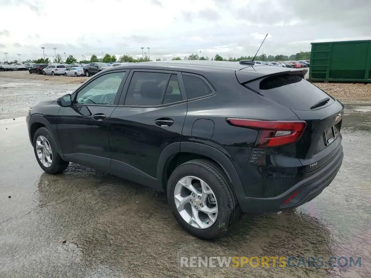 2 Photograph of a damaged car KL77LFEPXSC057528 CHEVROLET TRAX 2025