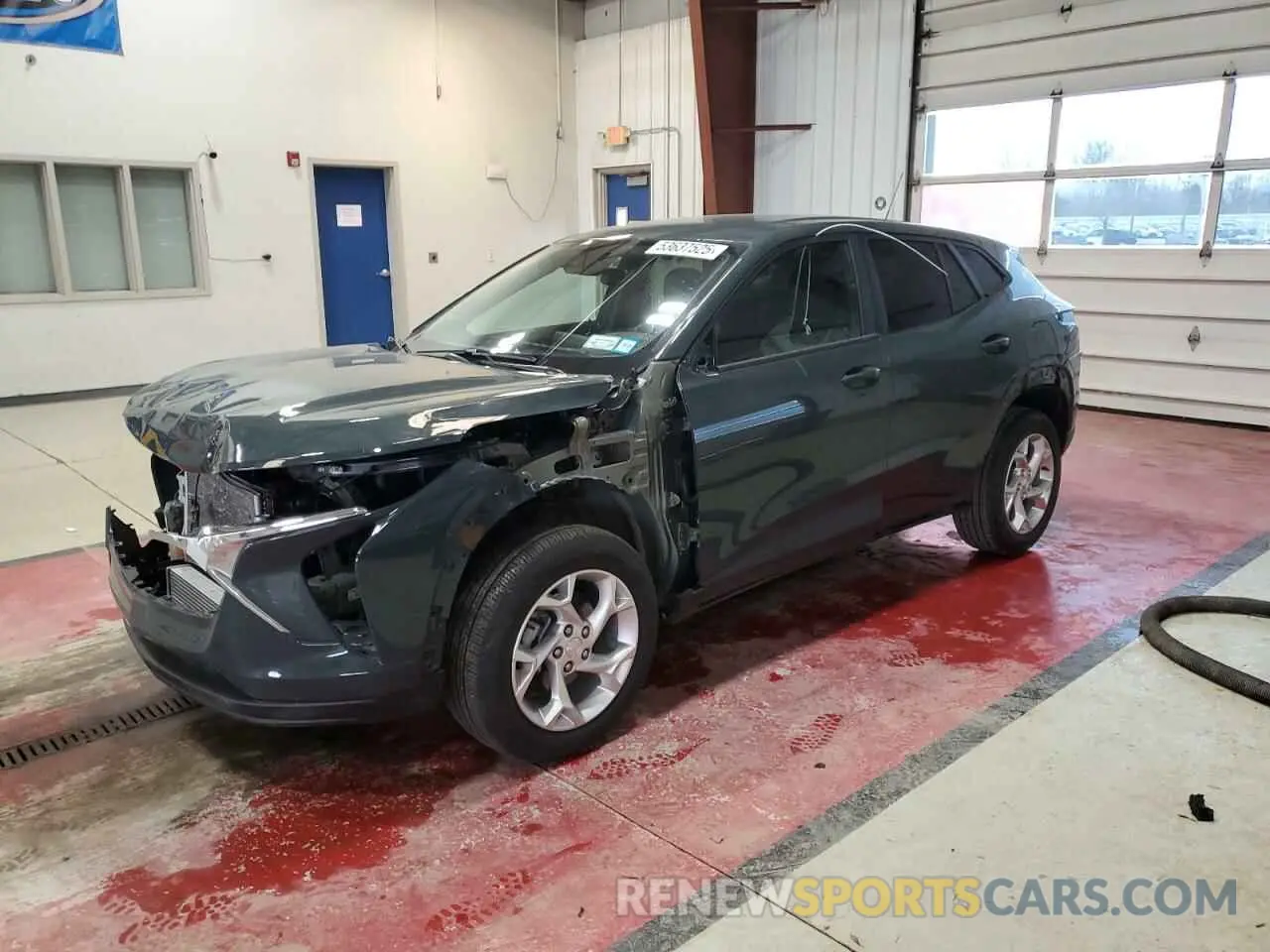 1 Photograph of a damaged car KL77LFEPXSC088326 CHEVROLET TRAX 2025
