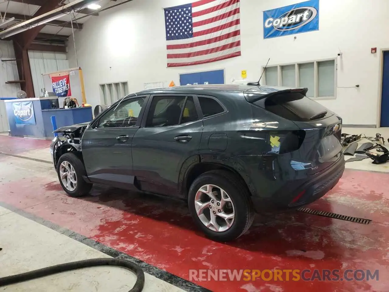 2 Photograph of a damaged car KL77LFEPXSC088326 CHEVROLET TRAX 2025