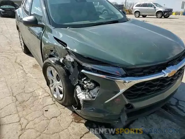 14 Photograph of a damaged car KL77LFEPXSC140182 CHEVROLET TRAX 2025
