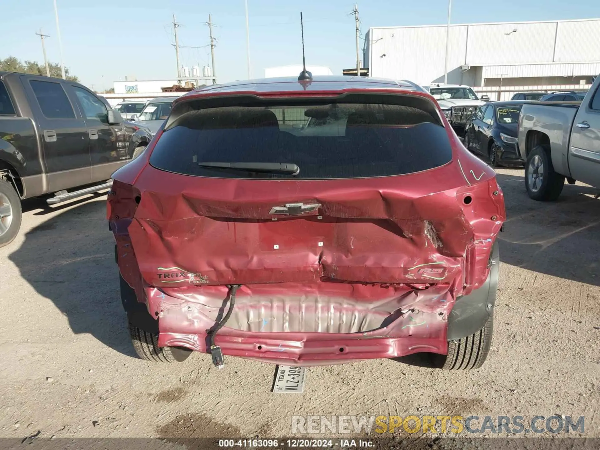 17 Photograph of a damaged car KL77LGEP0SC047824 CHEVROLET TRAX 2025