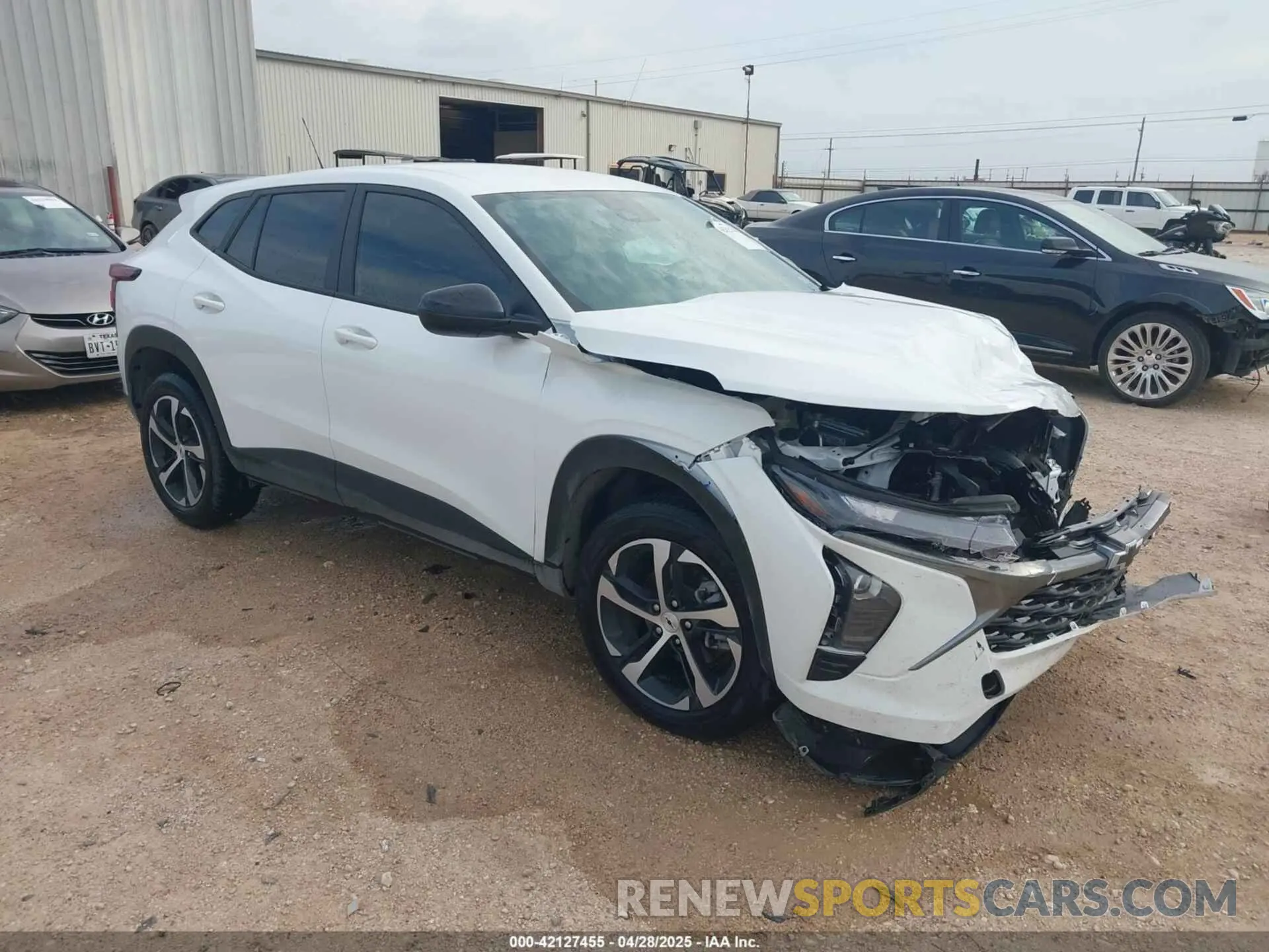 1 Photograph of a damaged car KL77LGEP1SC007414 CHEVROLET TRAX 2025