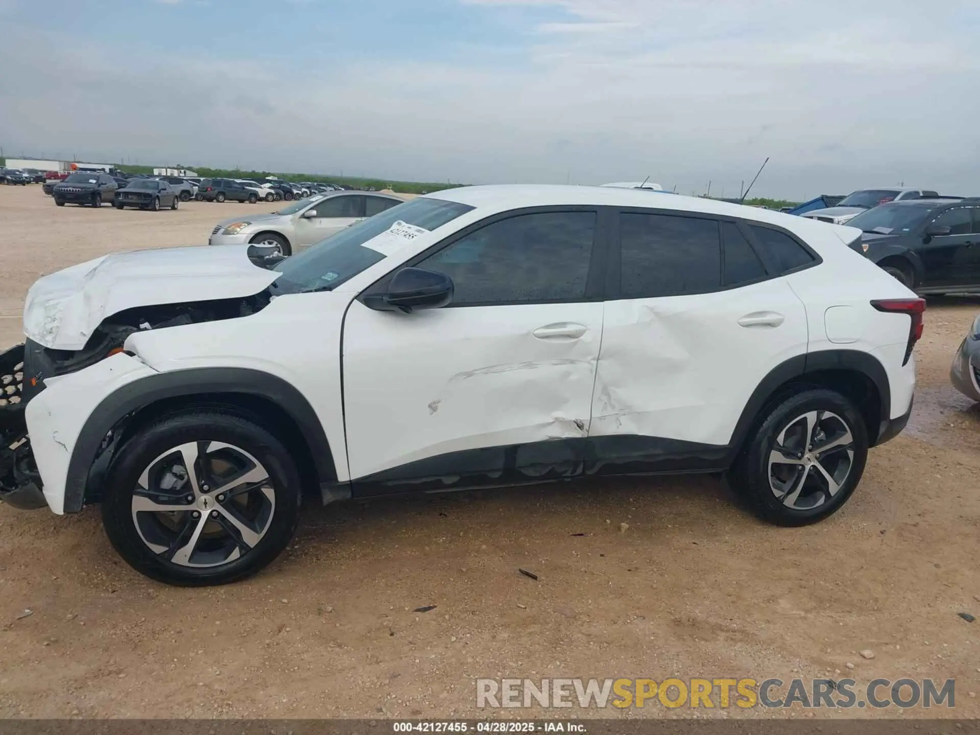 21 Photograph of a damaged car KL77LGEP1SC007414 CHEVROLET TRAX 2025