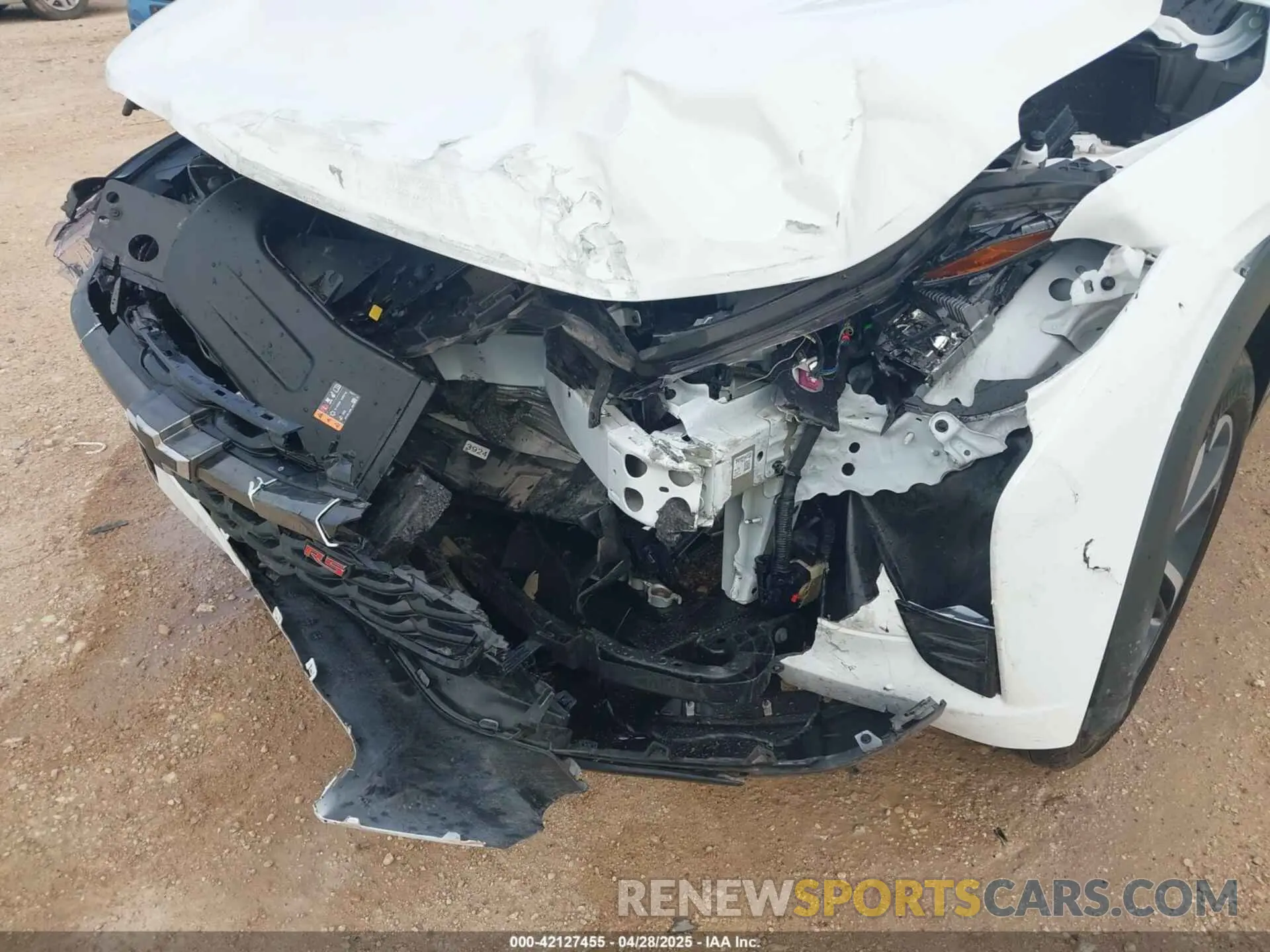 22 Photograph of a damaged car KL77LGEP1SC007414 CHEVROLET TRAX 2025