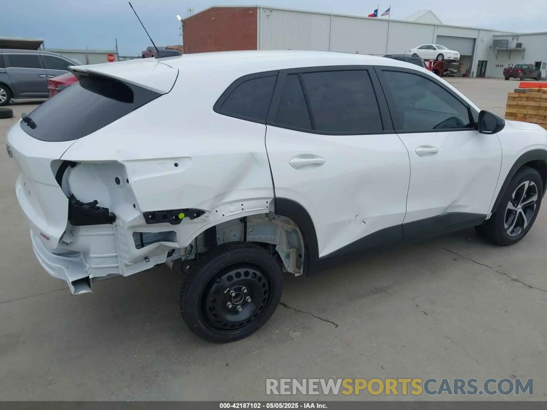 6 Photograph of a damaged car KL77LGEP2SC166457 CHEVROLET TRAX 2025