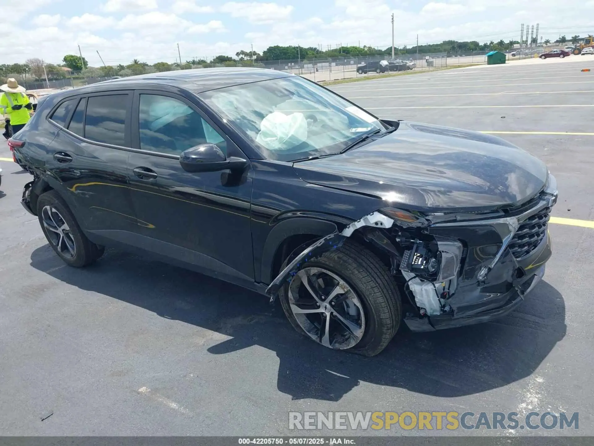 1 Photograph of a damaged car KL77LGEP3SC217058 CHEVROLET TRAX 2025
