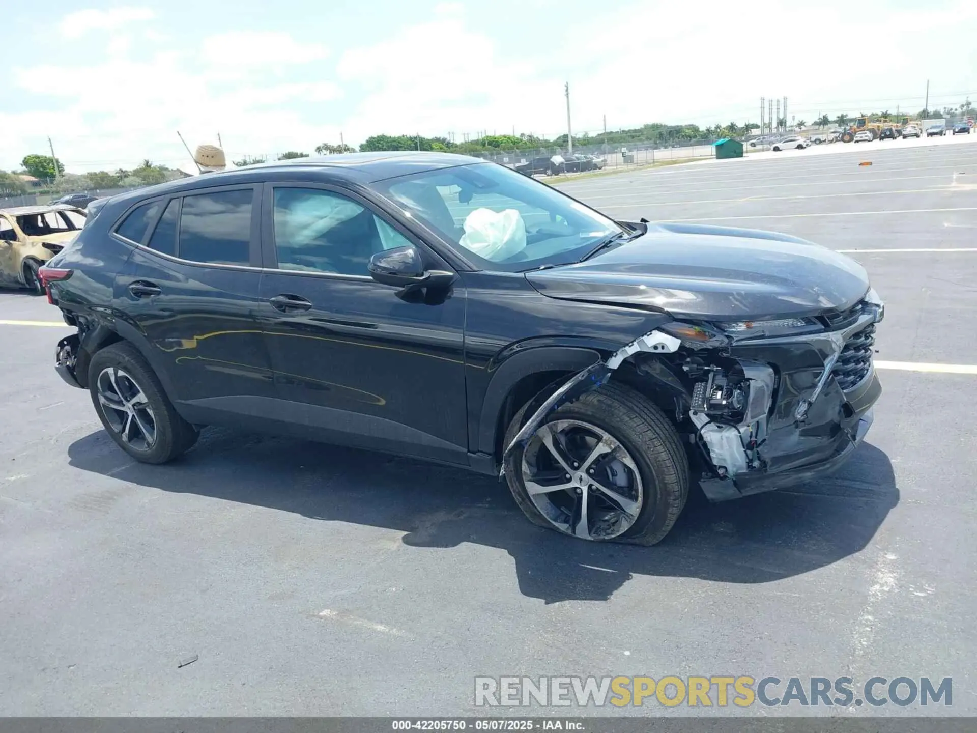 6 Photograph of a damaged car KL77LGEP3SC217058 CHEVROLET TRAX 2025
