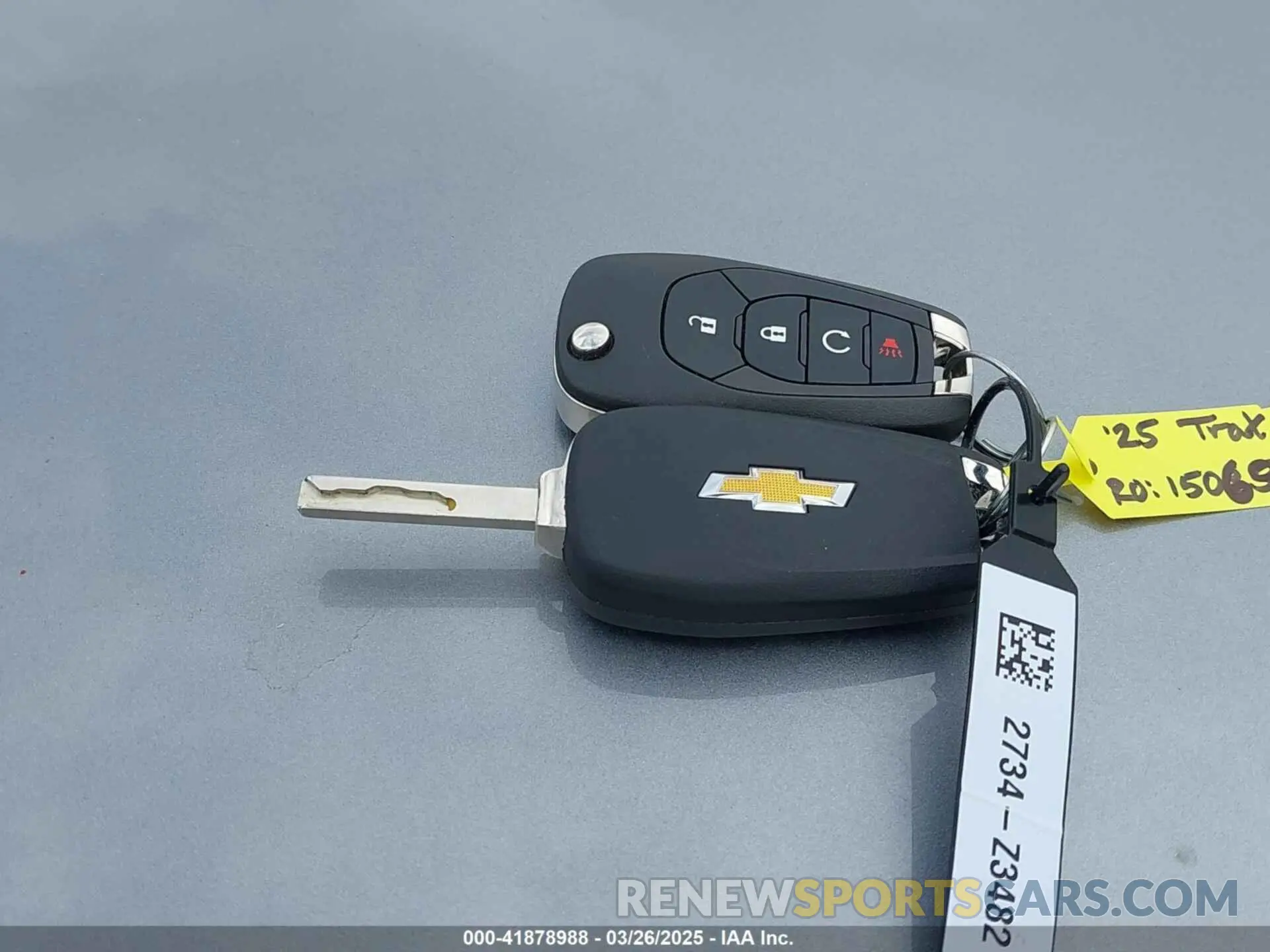 11 Photograph of a damaged car KL77LGEP4SC031528 CHEVROLET TRAX 2025