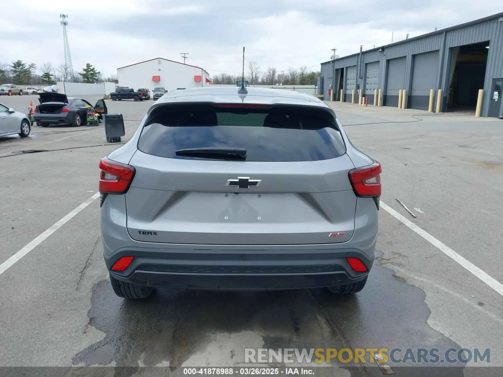 16 Photograph of a damaged car KL77LGEP4SC031528 CHEVROLET TRAX 2025