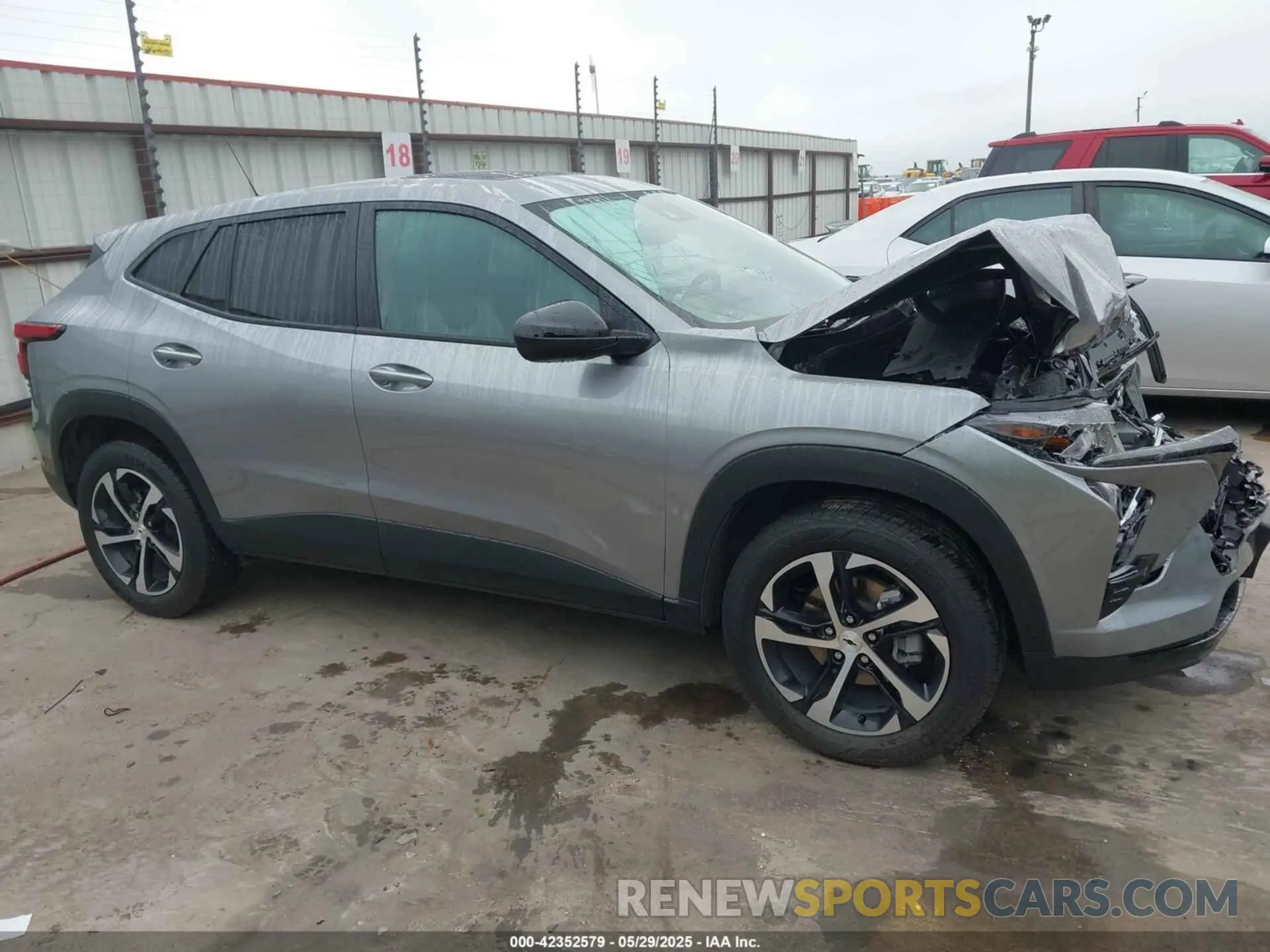 14 Photograph of a damaged car KL77LGEP4SC133377 CHEVROLET TRAX 2025
