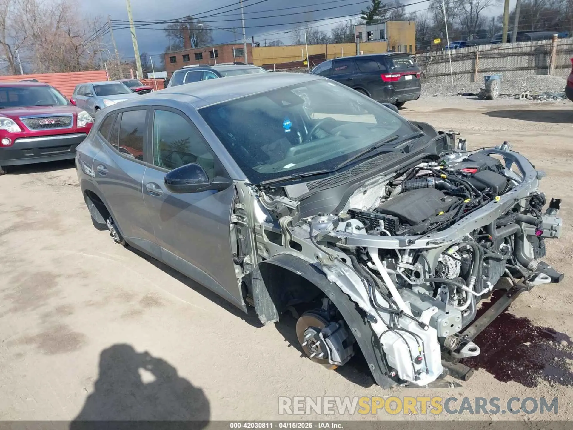 1 Photograph of a damaged car KL77LGEP5SC085680 CHEVROLET TRAX 2025