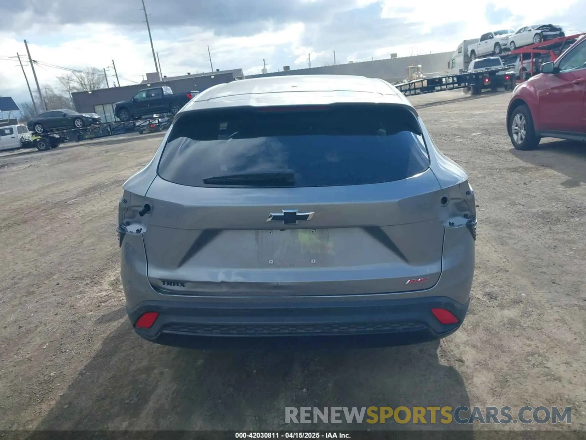 16 Photograph of a damaged car KL77LGEP5SC085680 CHEVROLET TRAX 2025