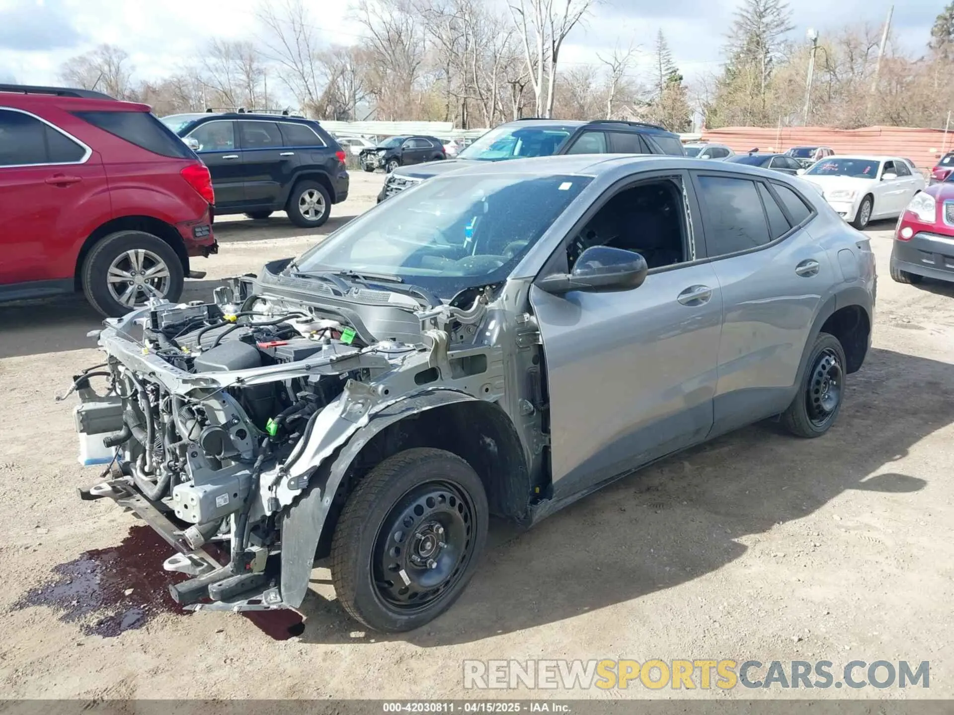 2 Photograph of a damaged car KL77LGEP5SC085680 CHEVROLET TRAX 2025