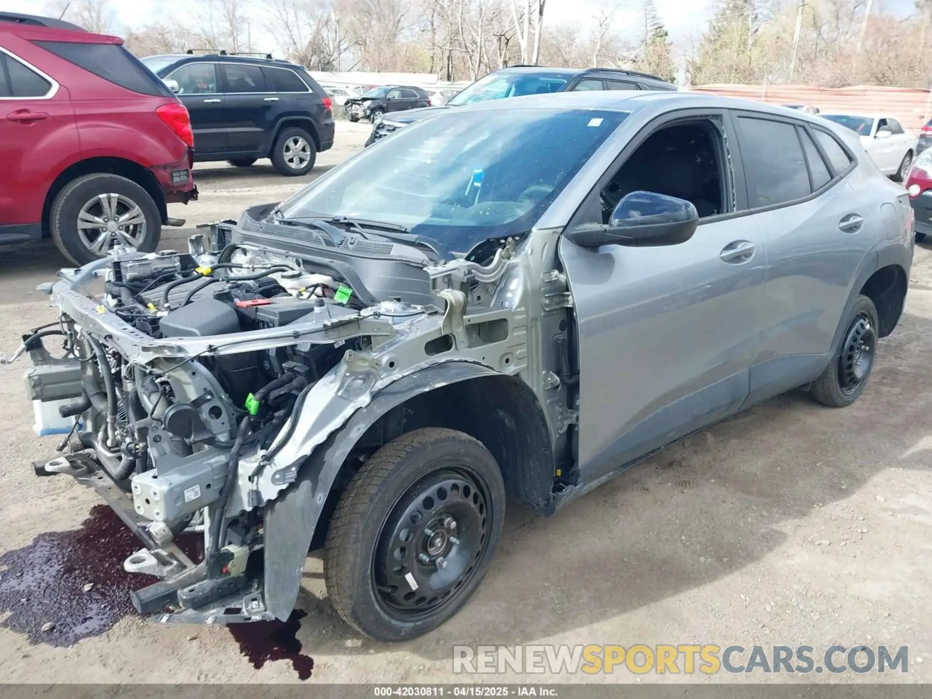 6 Photograph of a damaged car KL77LGEP5SC085680 CHEVROLET TRAX 2025