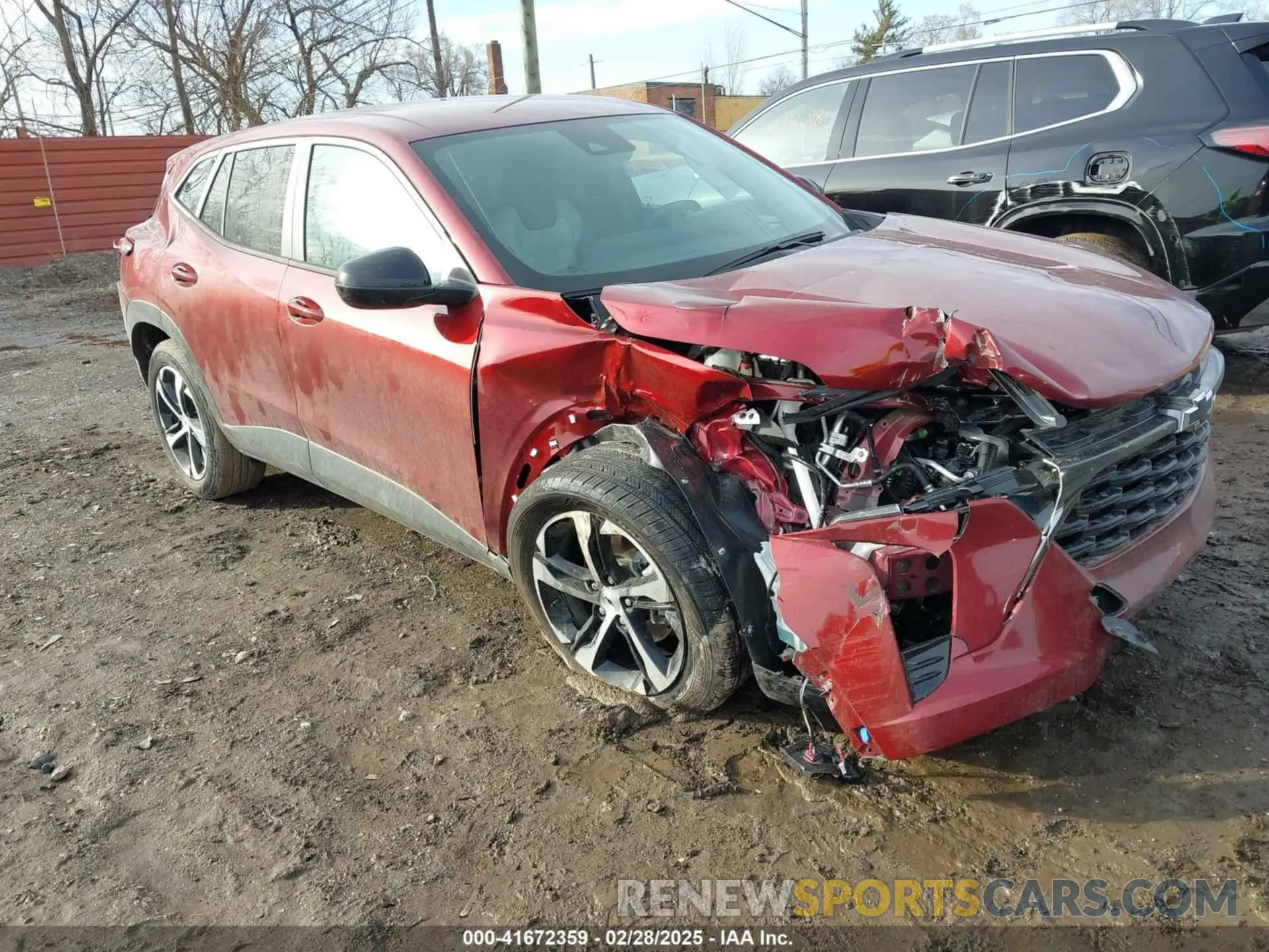 1 Photograph of a damaged car KL77LGEP5SC121741 CHEVROLET TRAX 2025