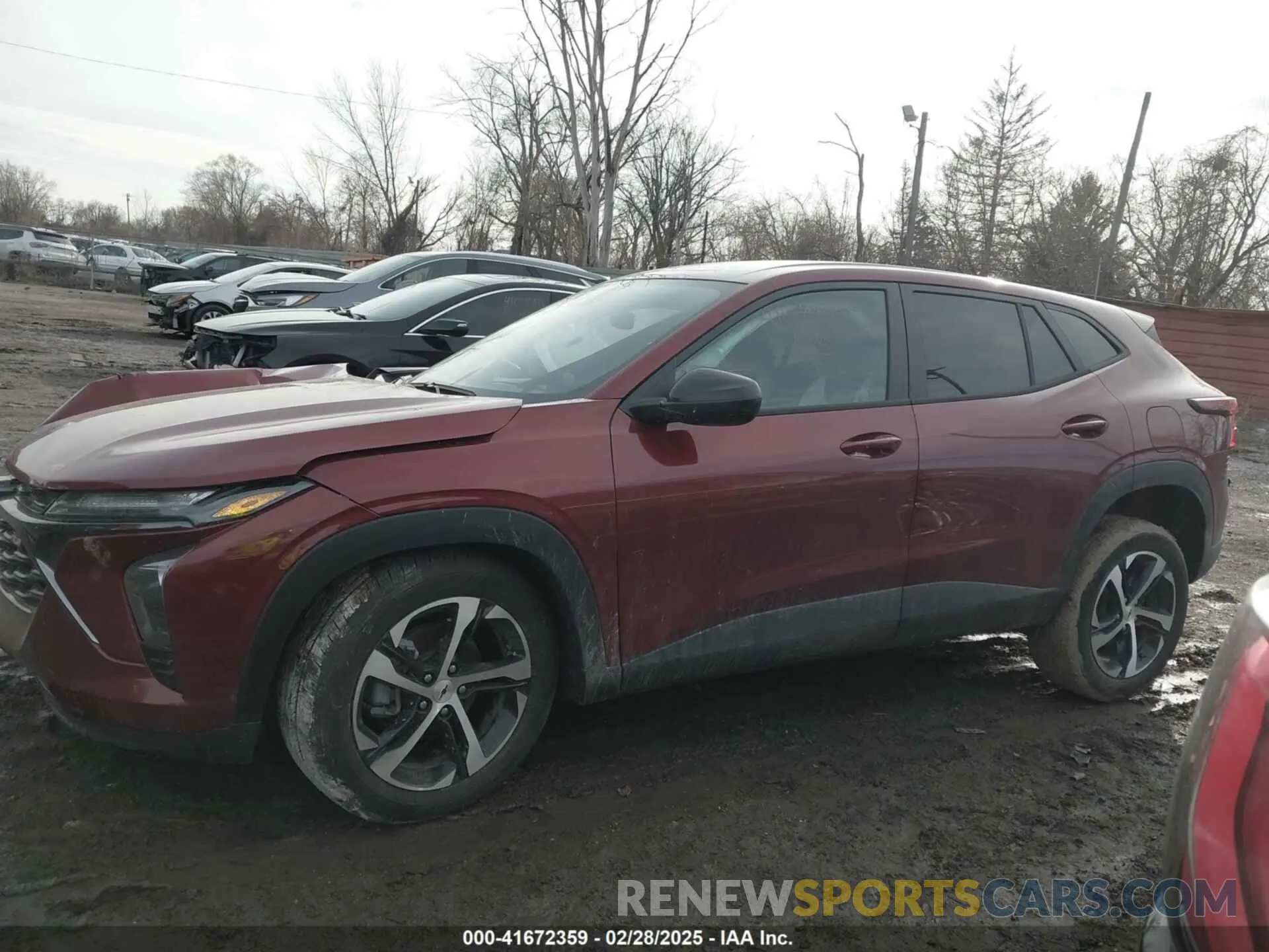 14 Photograph of a damaged car KL77LGEP5SC121741 CHEVROLET TRAX 2025