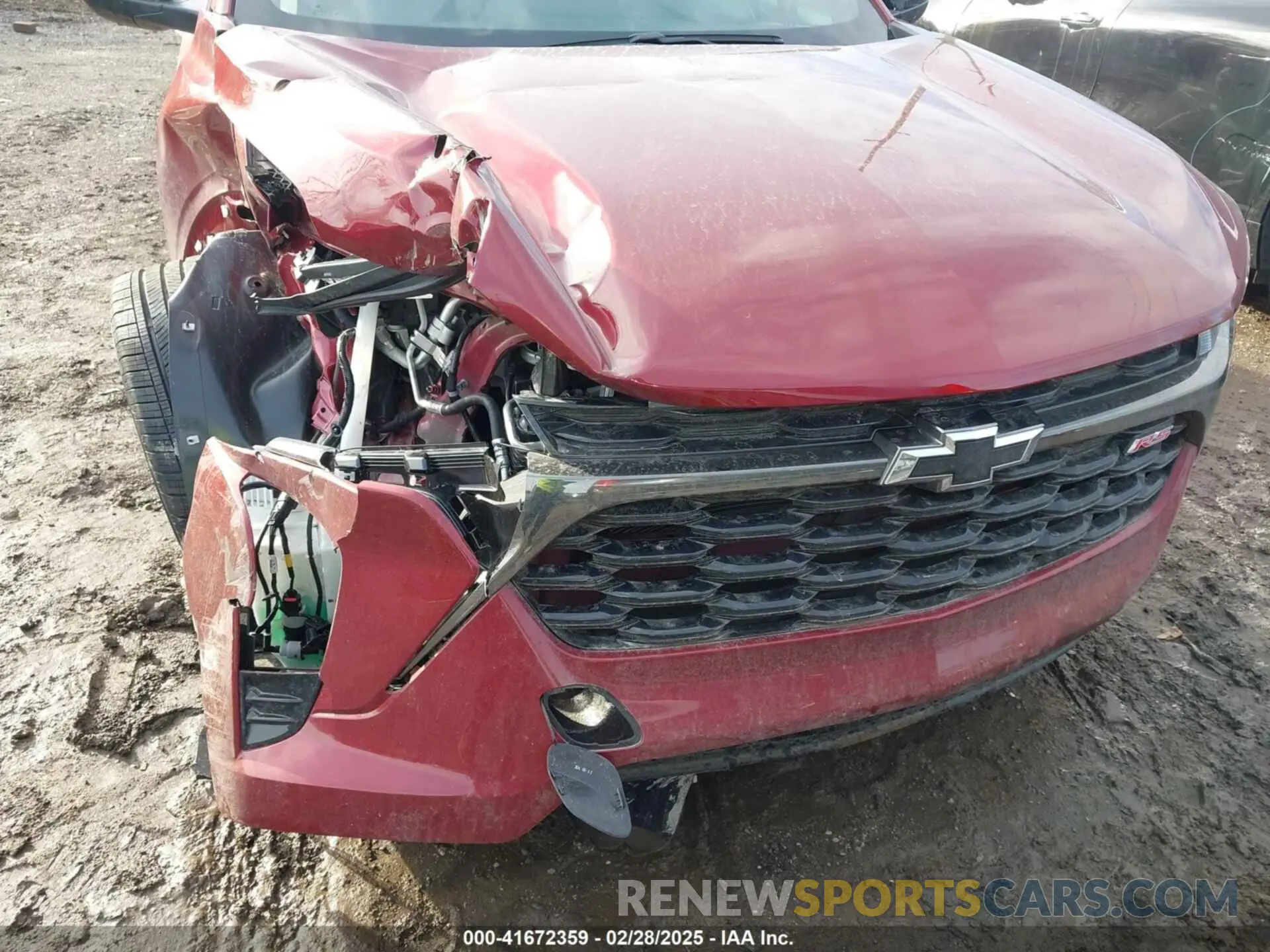 17 Photograph of a damaged car KL77LGEP5SC121741 CHEVROLET TRAX 2025