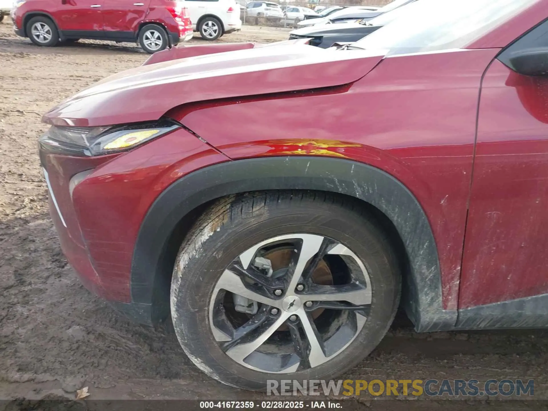 18 Photograph of a damaged car KL77LGEP5SC121741 CHEVROLET TRAX 2025