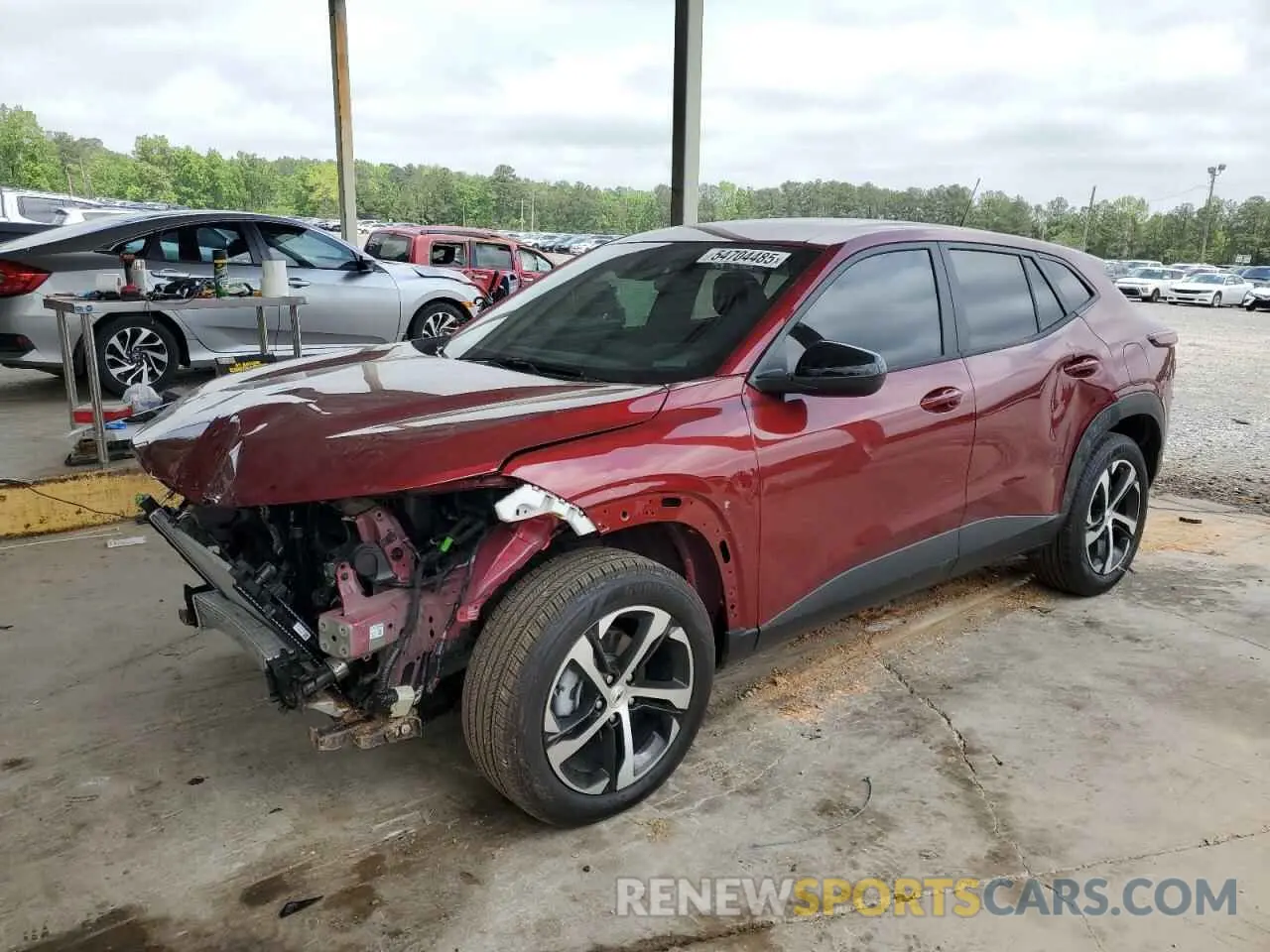 1 Photograph of a damaged car KL77LGEP7SC106710 CHEVROLET TRAX 2025
