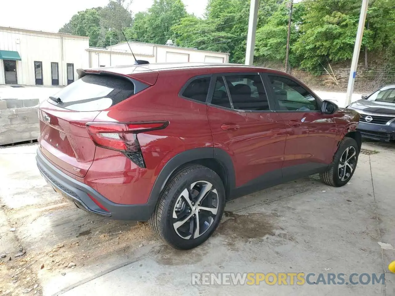 3 Photograph of a damaged car KL77LGEP7SC106710 CHEVROLET TRAX 2025