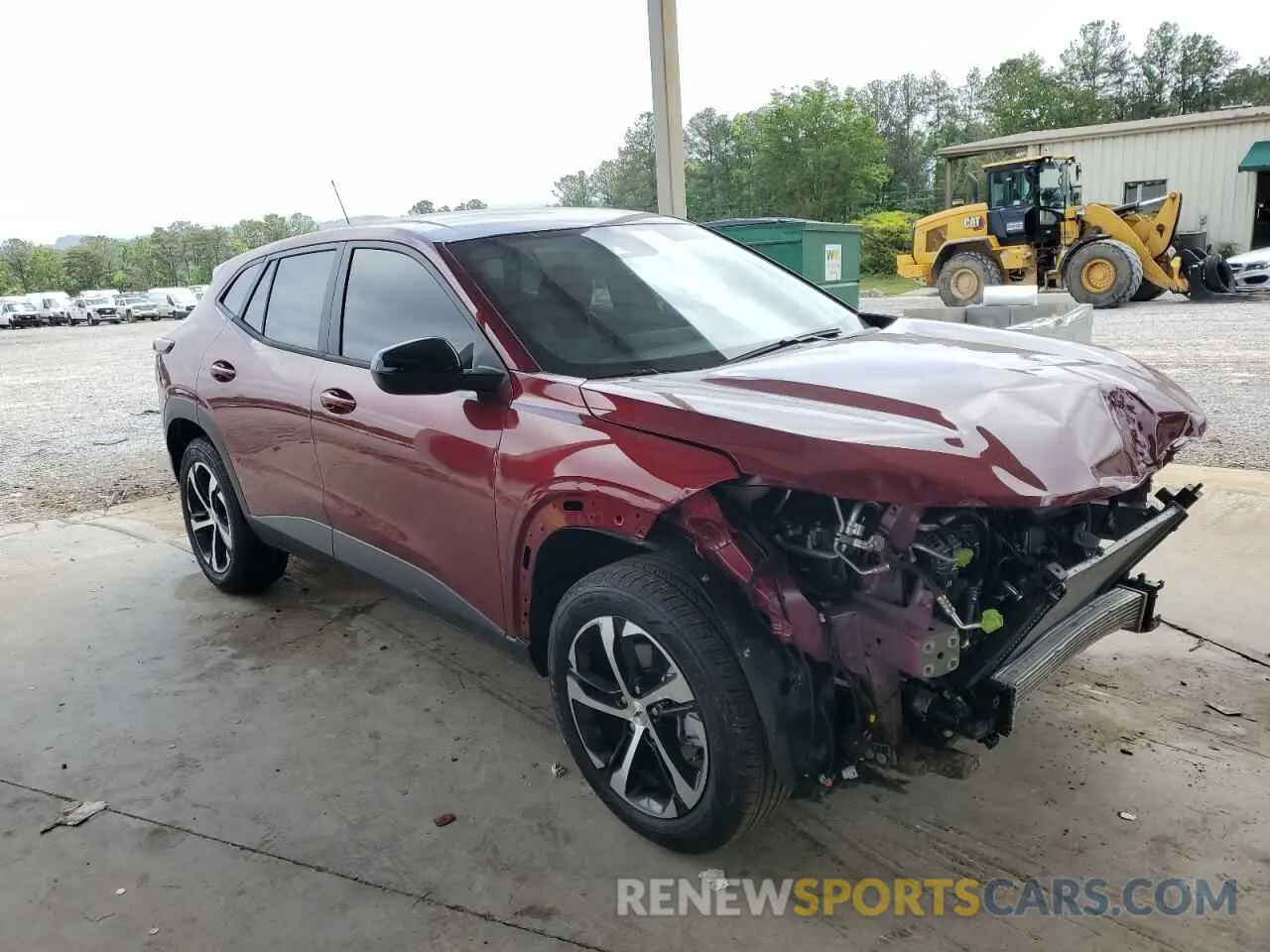 4 Photograph of a damaged car KL77LGEP7SC106710 CHEVROLET TRAX 2025