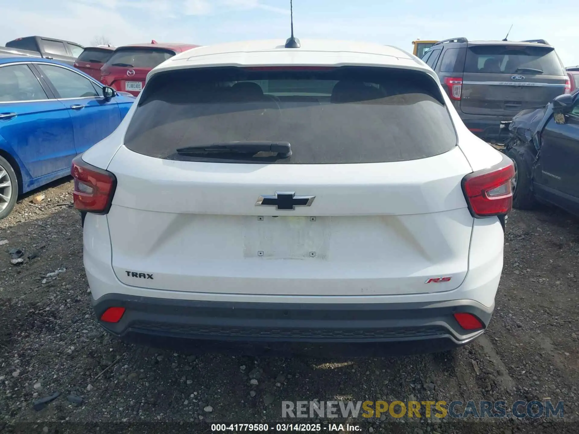 16 Photograph of a damaged car KL77LGEP8SC043648 CHEVROLET TRAX 2025