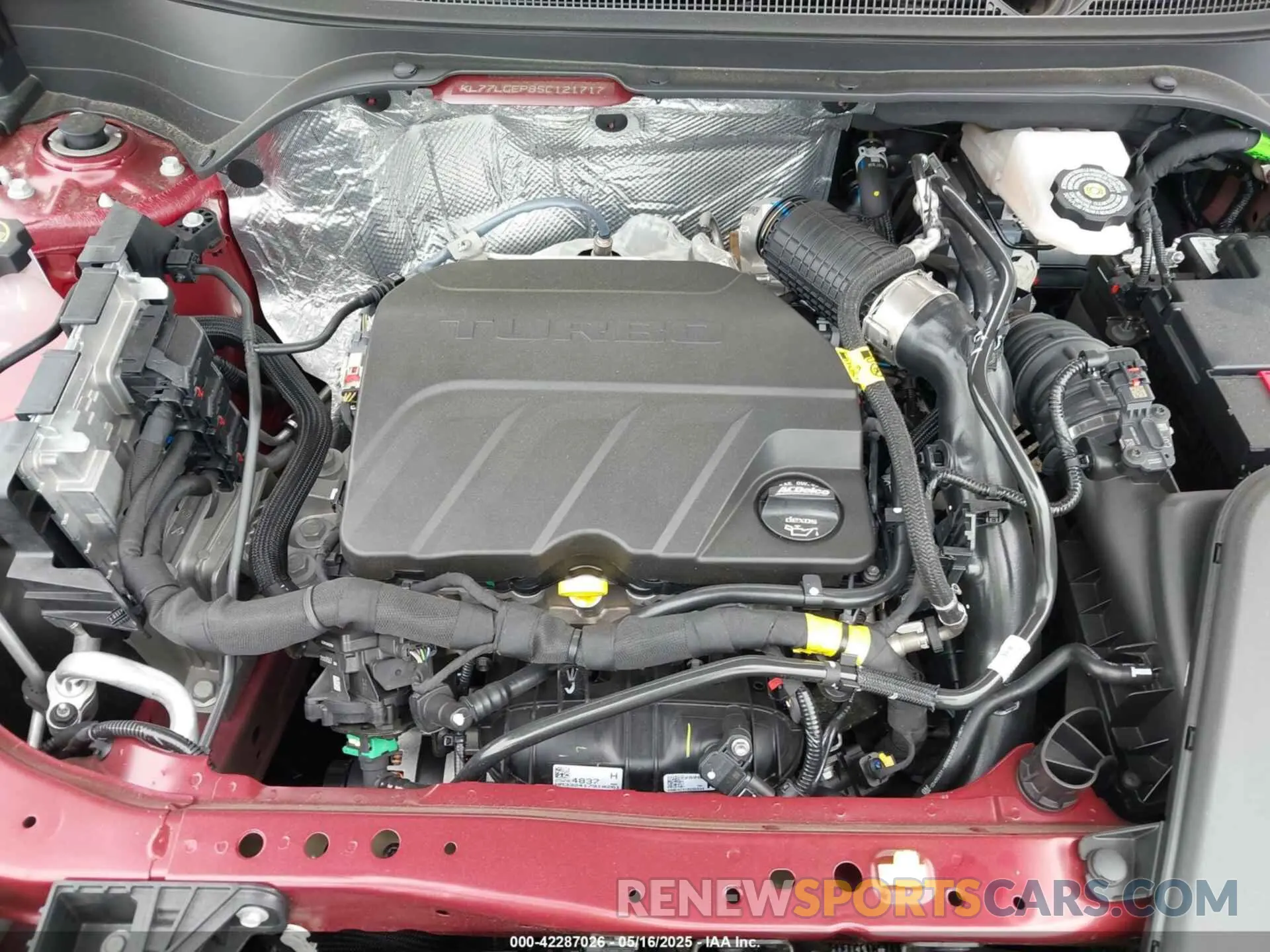 10 Photograph of a damaged car KL77LGEP8SC121717 CHEVROLET TRAX 2025
