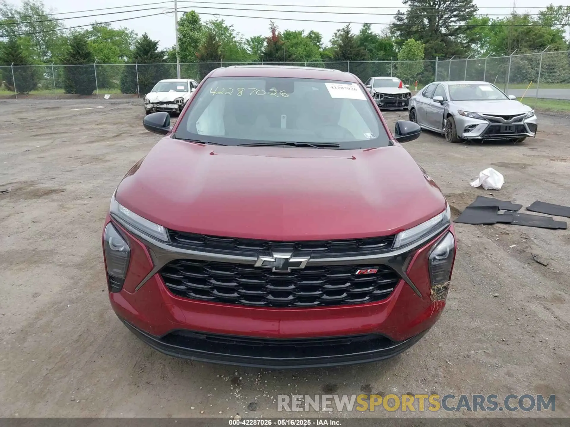 12 Photograph of a damaged car KL77LGEP8SC121717 CHEVROLET TRAX 2025