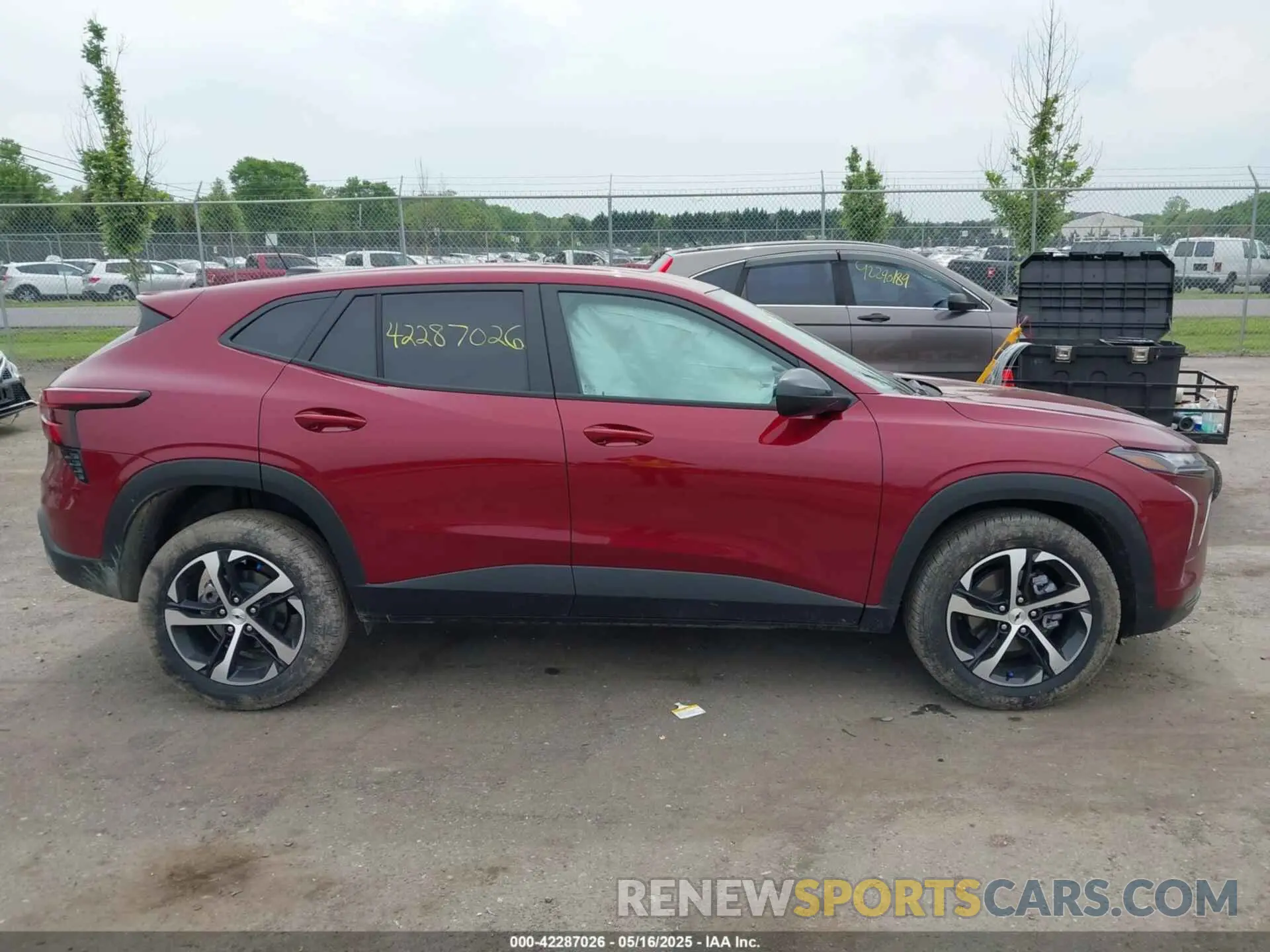 13 Photograph of a damaged car KL77LGEP8SC121717 CHEVROLET TRAX 2025