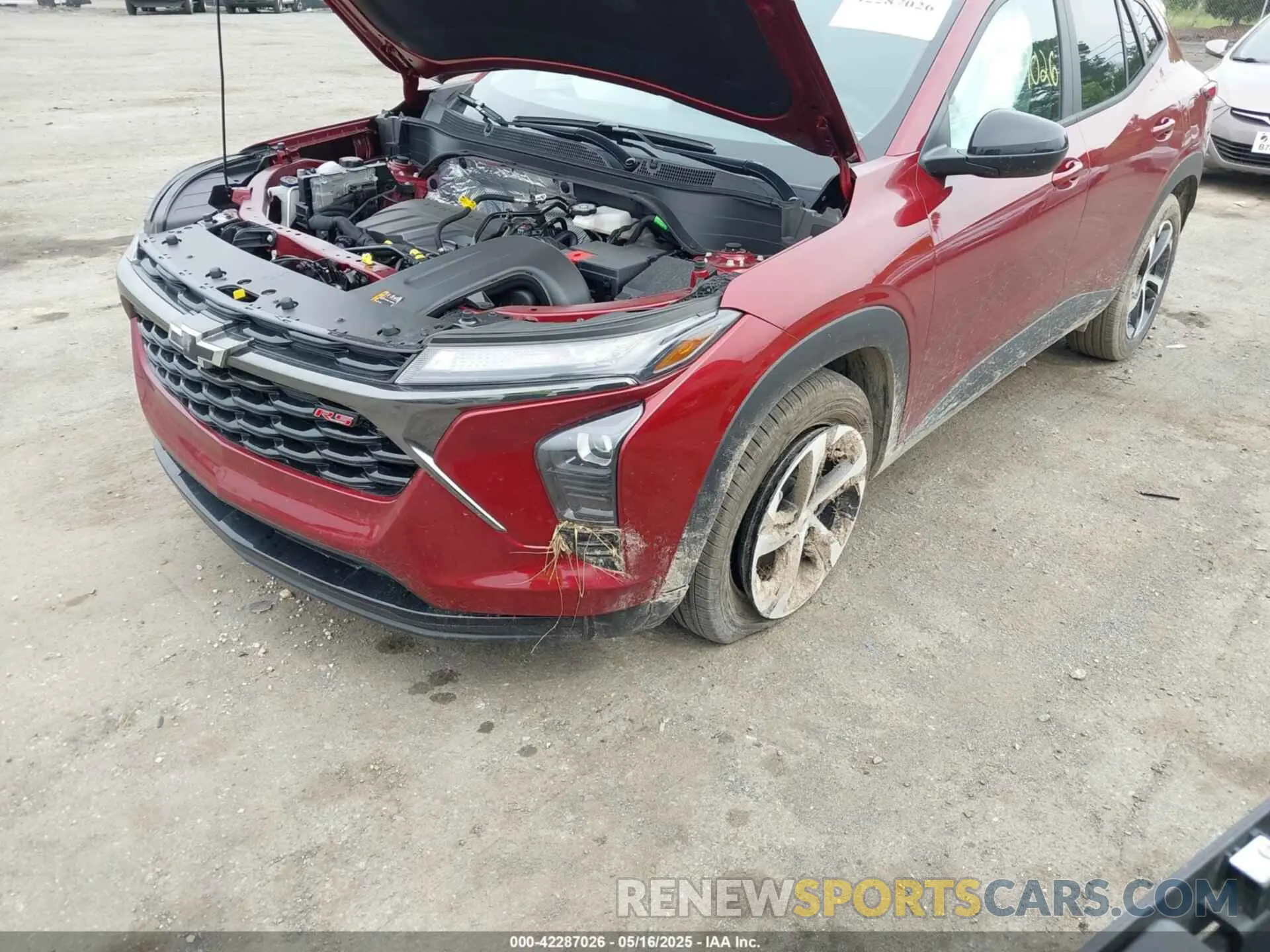 6 Photograph of a damaged car KL77LGEP8SC121717 CHEVROLET TRAX 2025