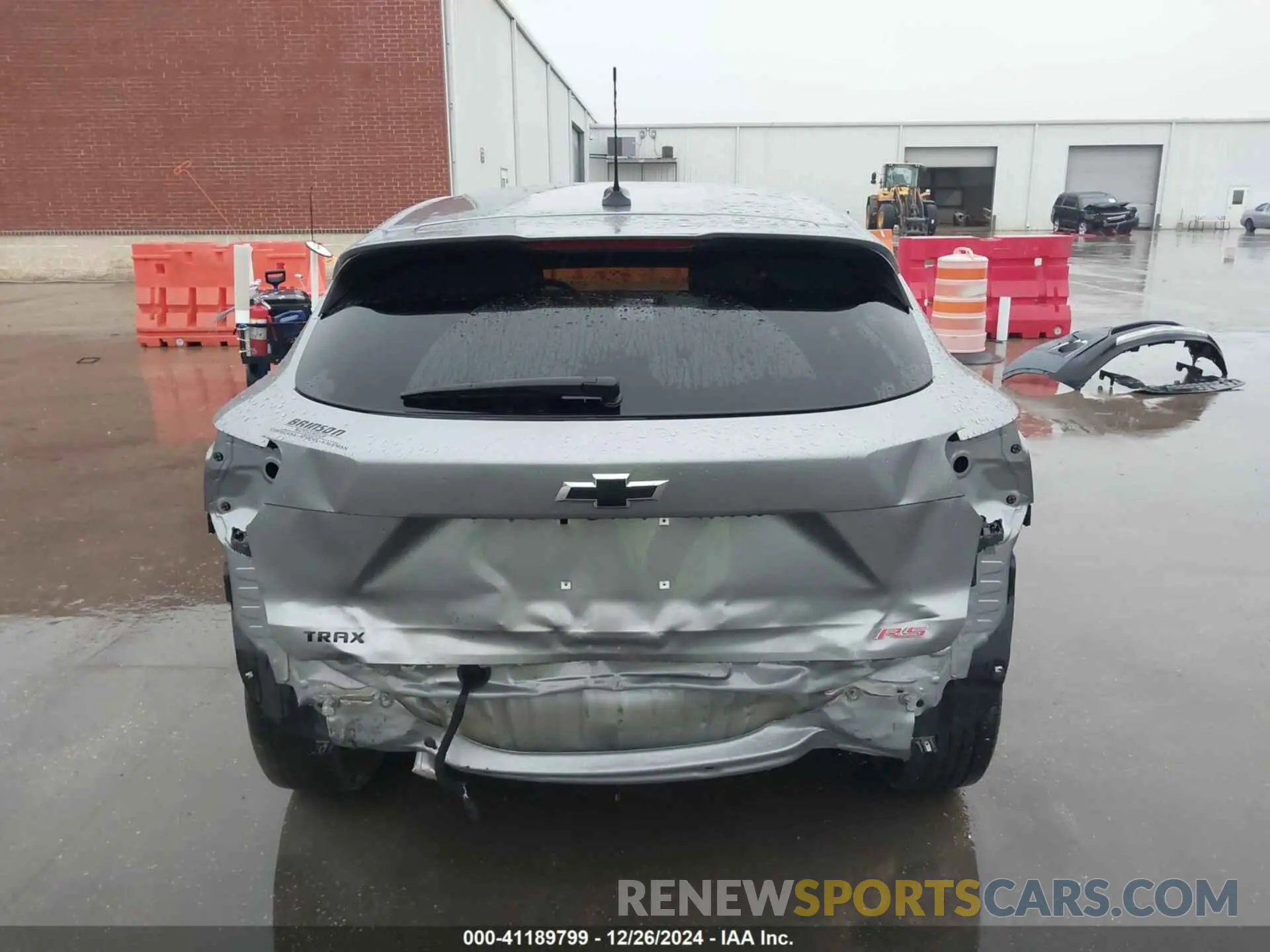 17 Photograph of a damaged car KL77LGEP9SC033601 CHEVROLET TRAX 2025