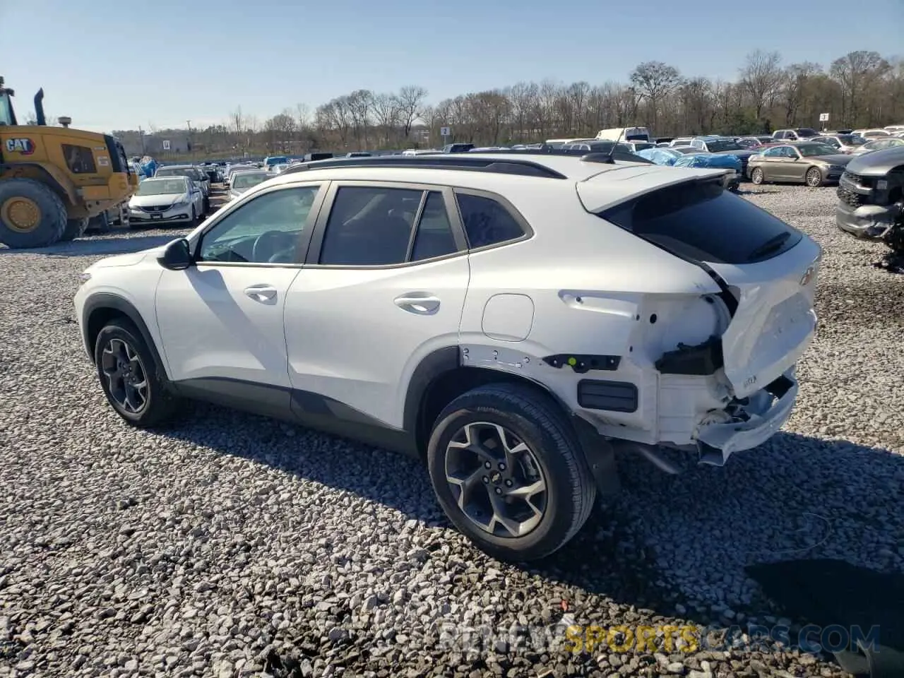 2 Photograph of a damaged car KL77LHEP0SC020595 CHEVROLET TRAX 2025