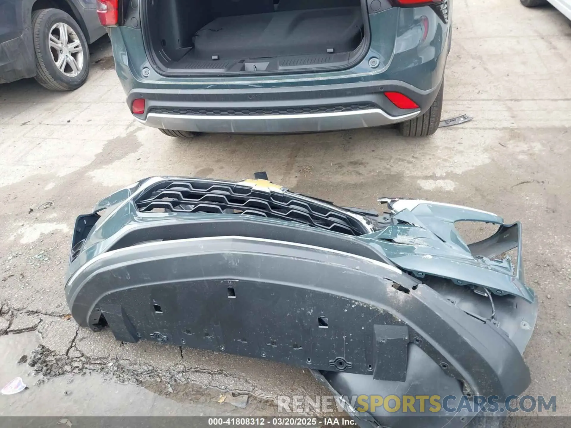 12 Photograph of a damaged car KL77LHEP0SC023707 CHEVROLET TRAX 2025