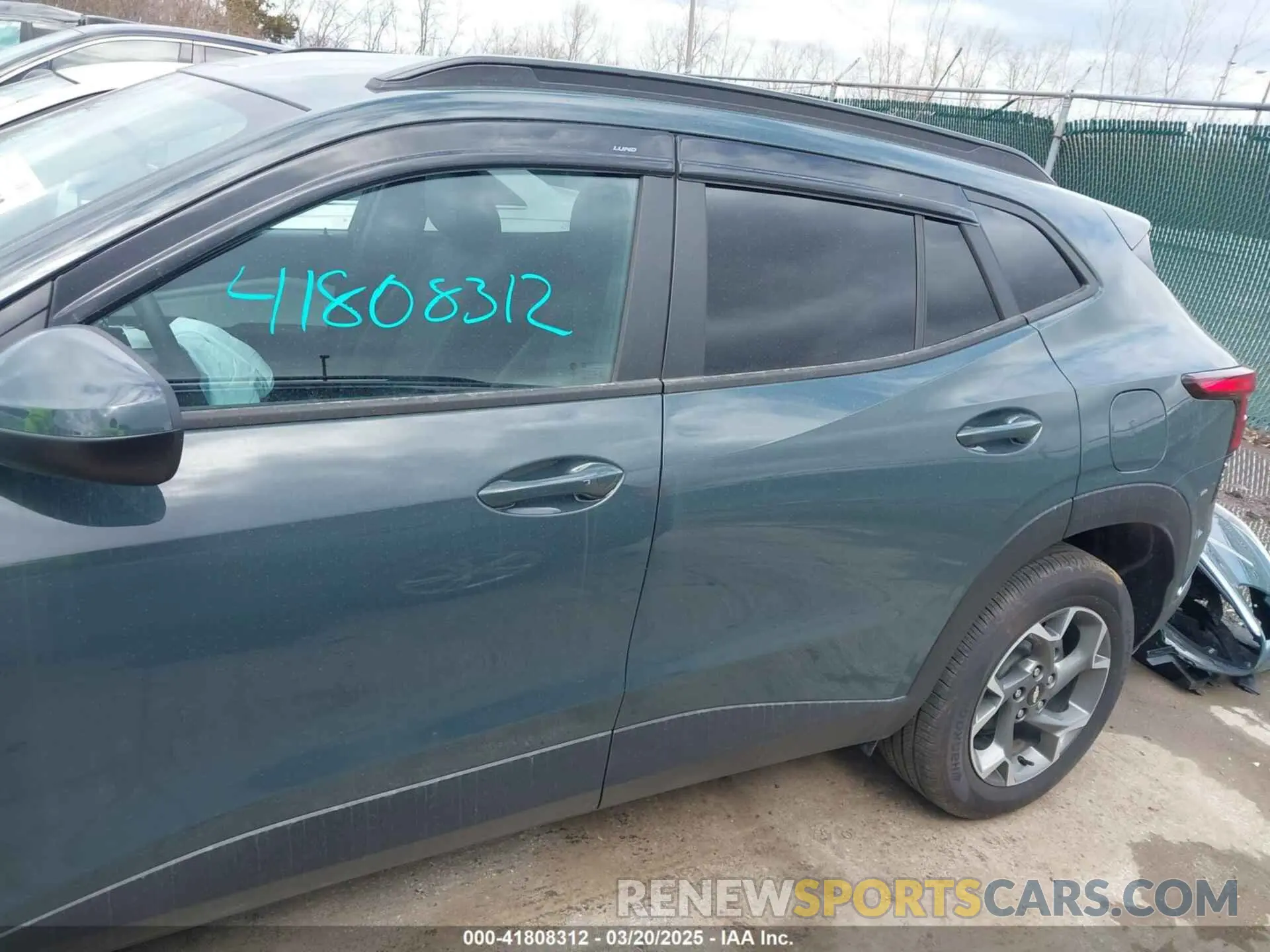 15 Photograph of a damaged car KL77LHEP0SC023707 CHEVROLET TRAX 2025