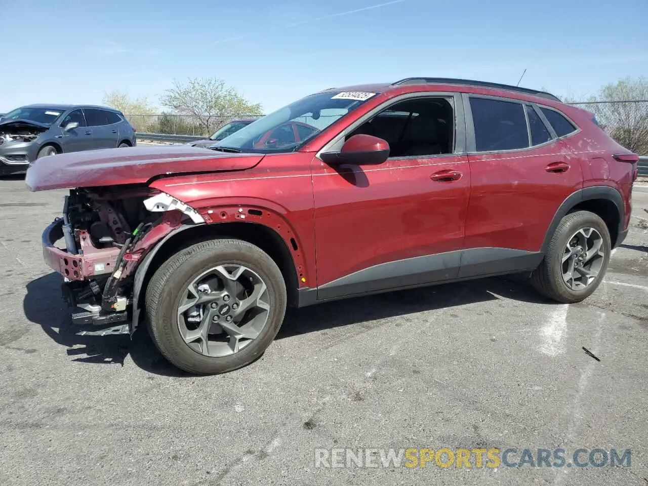 1 Photograph of a damaged car KL77LHEP0SC065004 CHEVROLET TRAX 2025