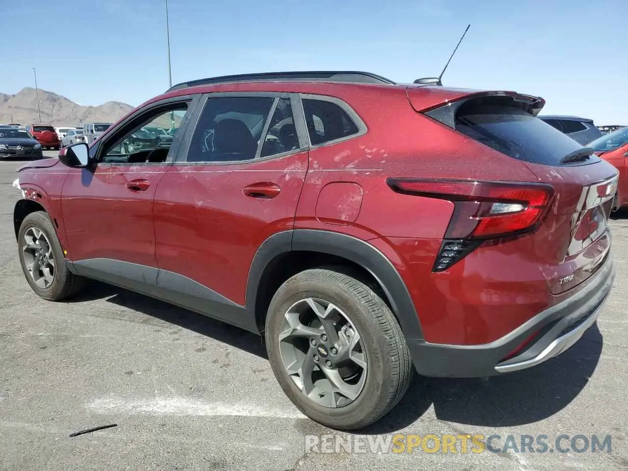 2 Photograph of a damaged car KL77LHEP0SC065004 CHEVROLET TRAX 2025