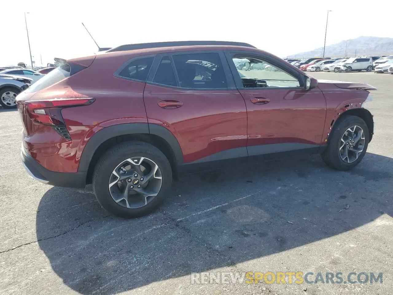 3 Photograph of a damaged car KL77LHEP0SC065004 CHEVROLET TRAX 2025
