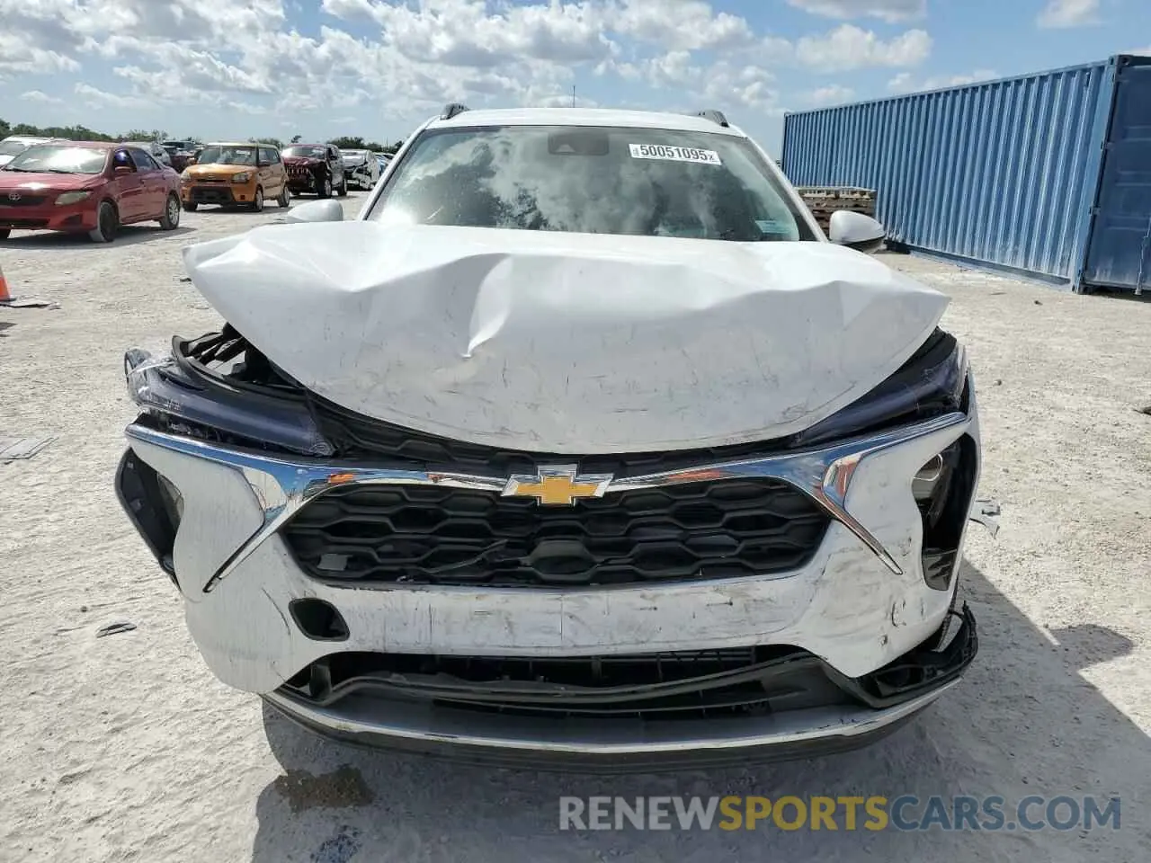 5 Photograph of a damaged car KL77LHEP0SC073605 CHEVROLET TRAX 2025