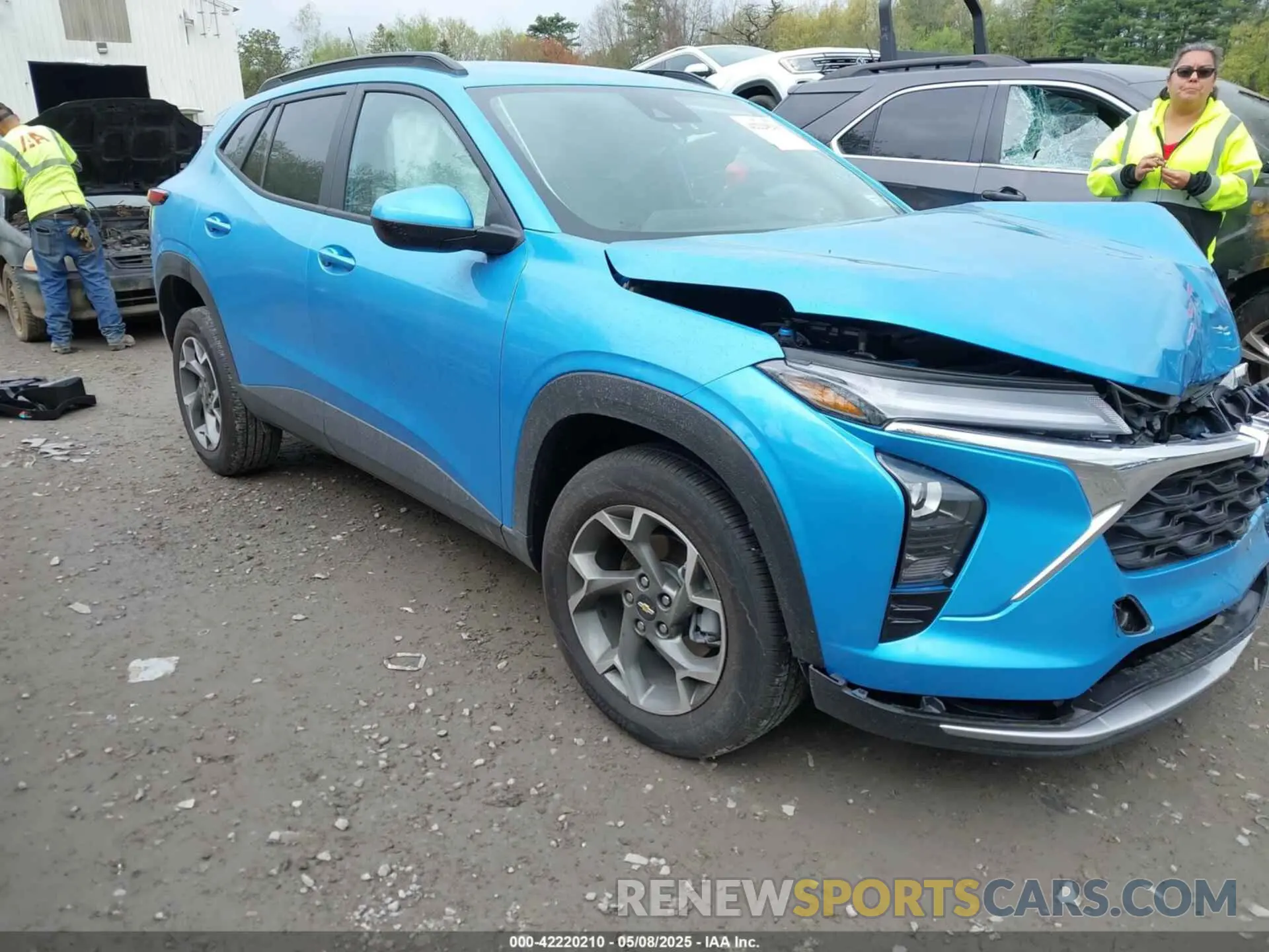1 Photograph of a damaged car KL77LHEP0SC173638 CHEVROLET TRAX 2025